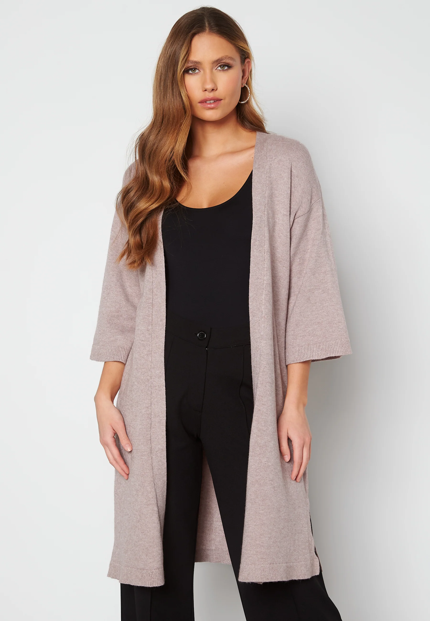 Kamera 3/4 Long Knit Cardigan - Image 3