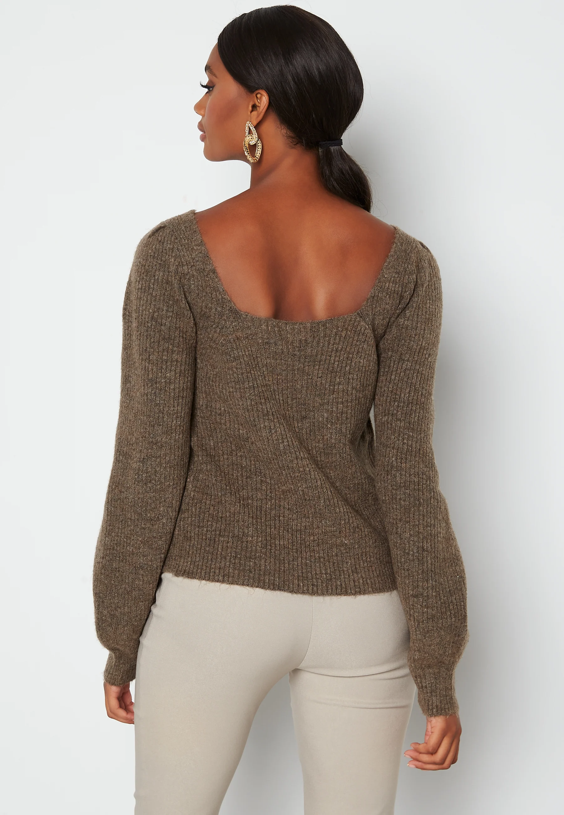 Karinna L/S Squareneck Pullover - Image 3