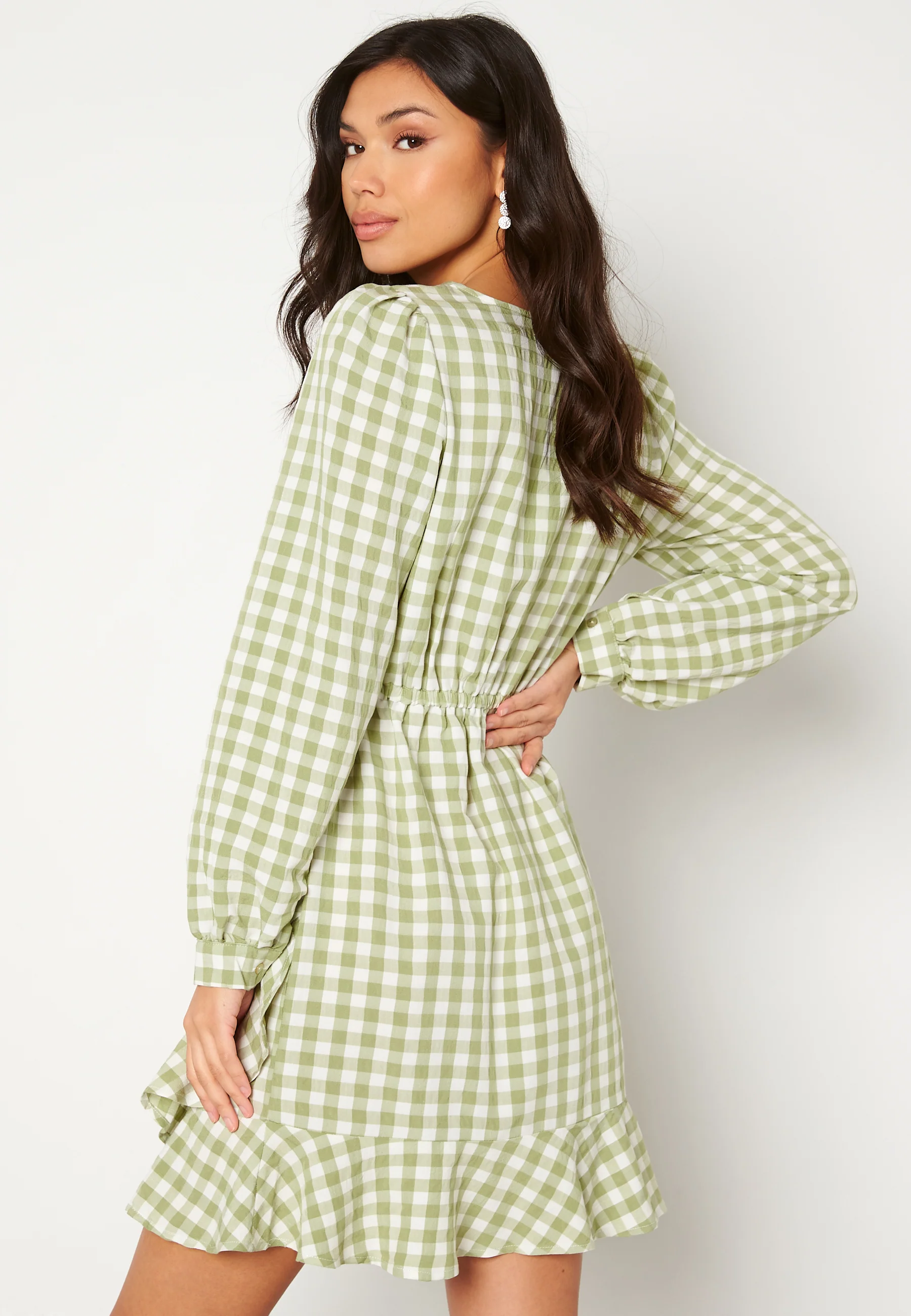 Karma LS Short Dress - Image 3