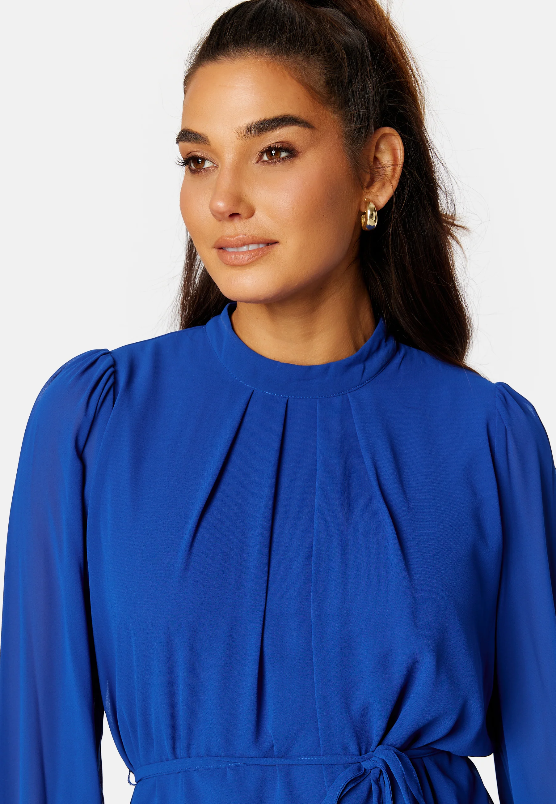 Karolina L/S Tie Belt Top - Image 4