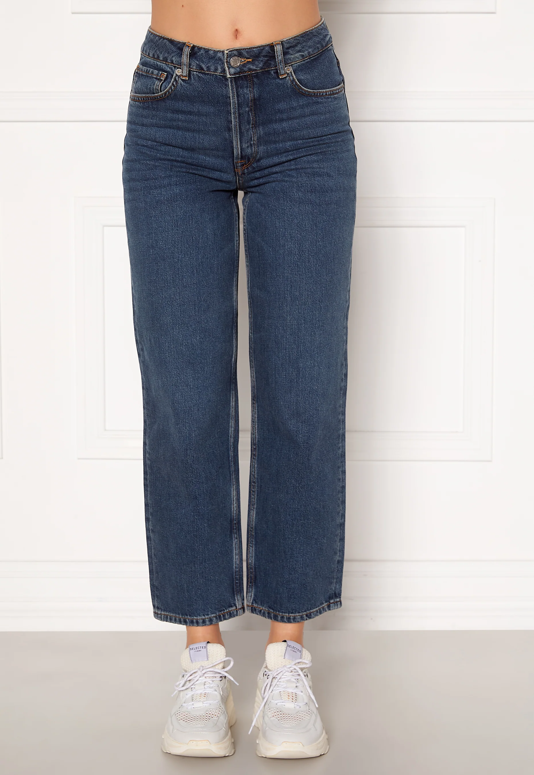 Kate HW Stright Inky Jeans - Image 4
