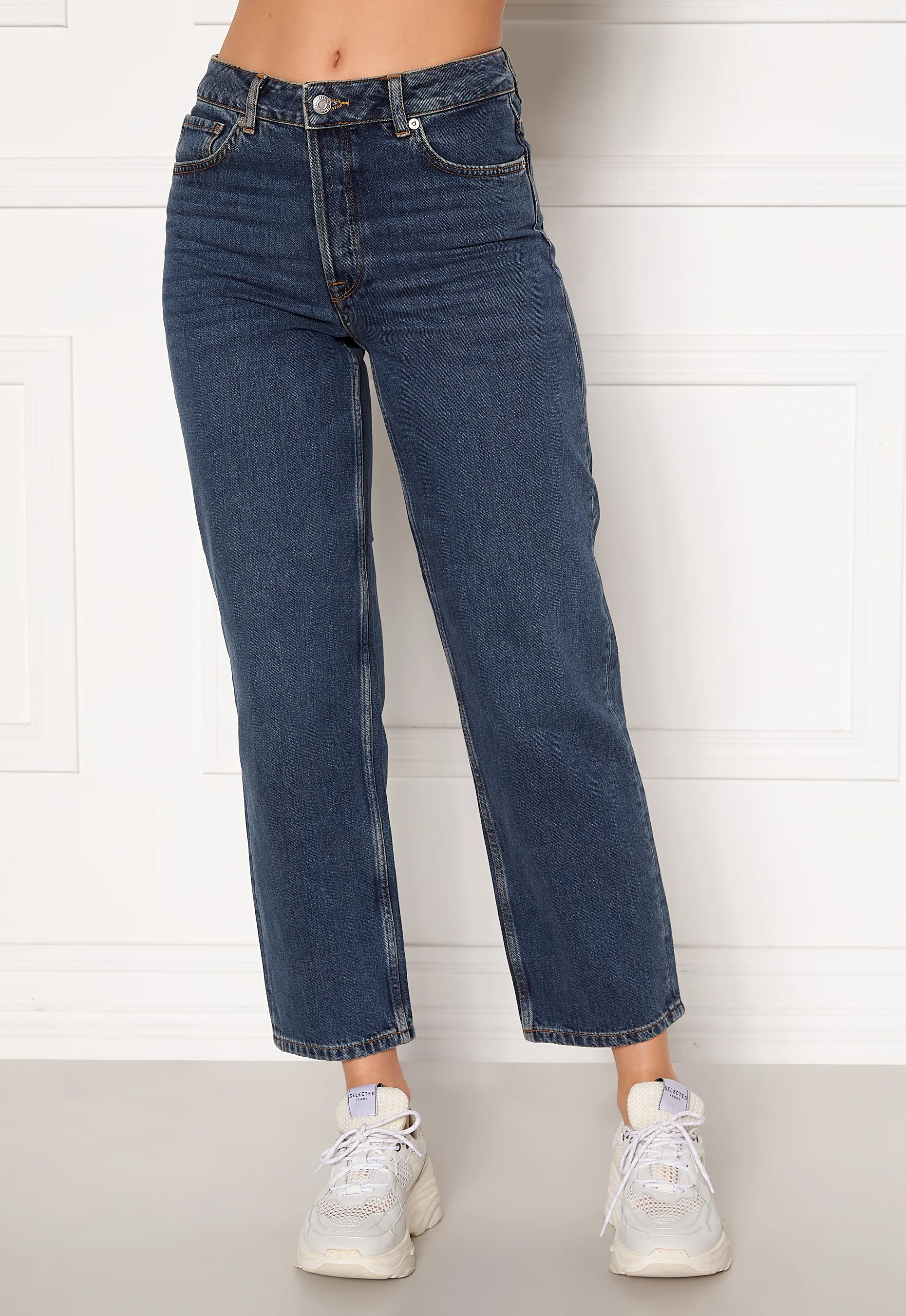 Kate HW Stright Inky Jeans - Image 5