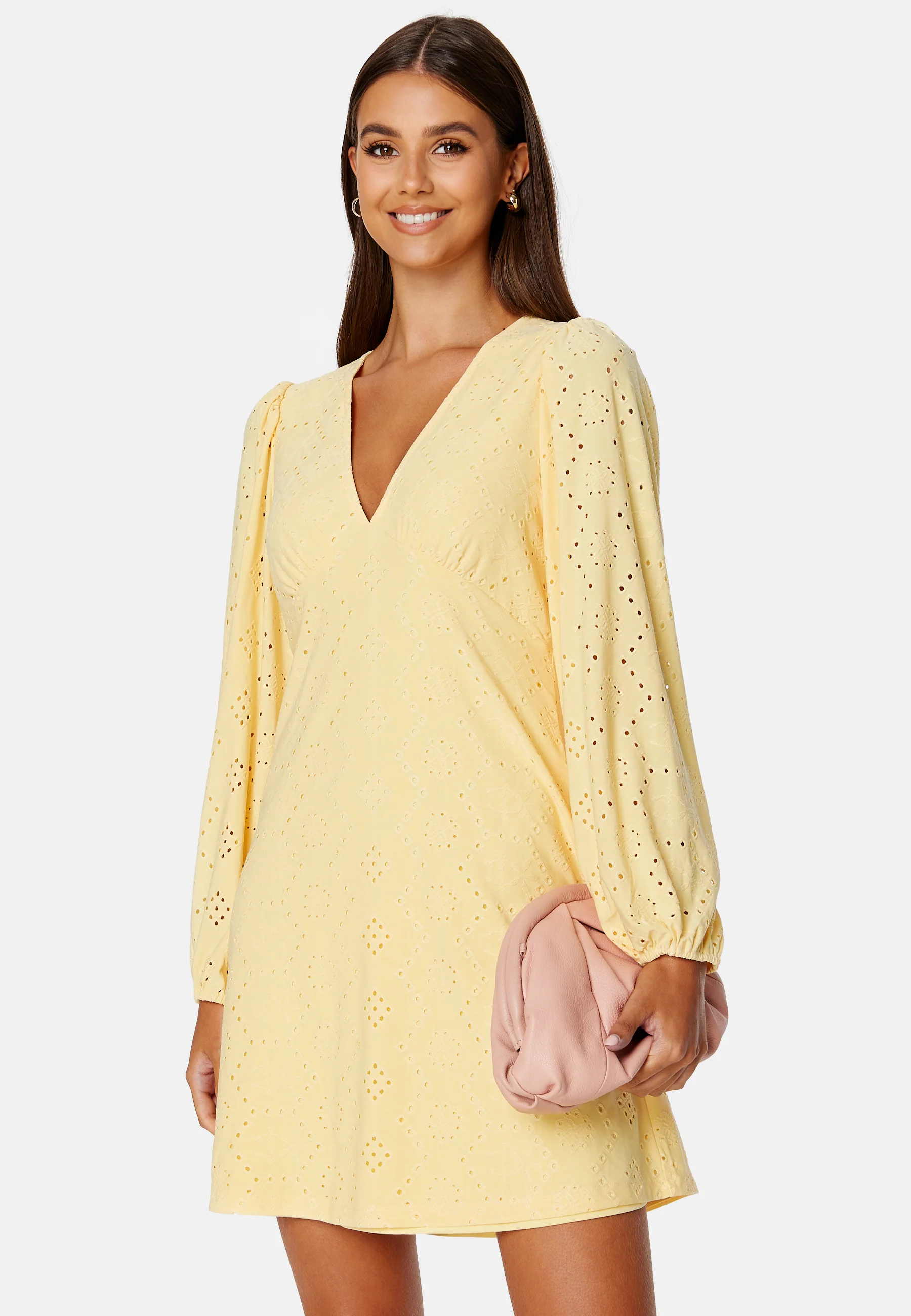 Kawa L/S V-Neck Dress