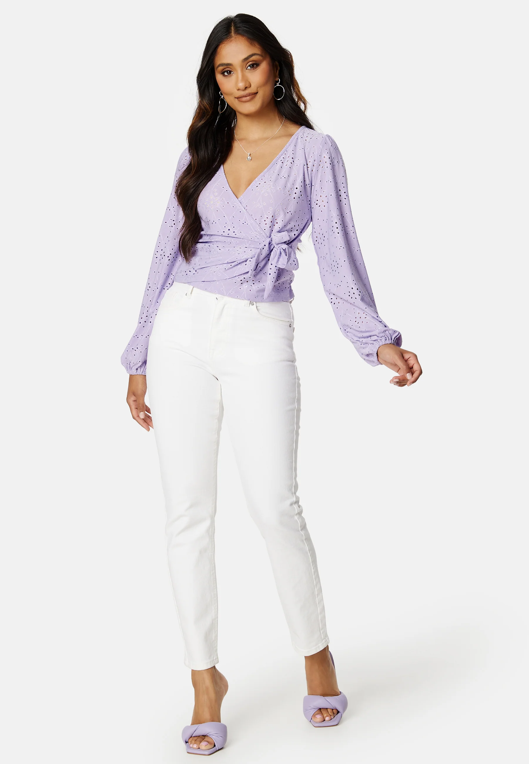 Kawa New L/S Wrap Top - Image 2