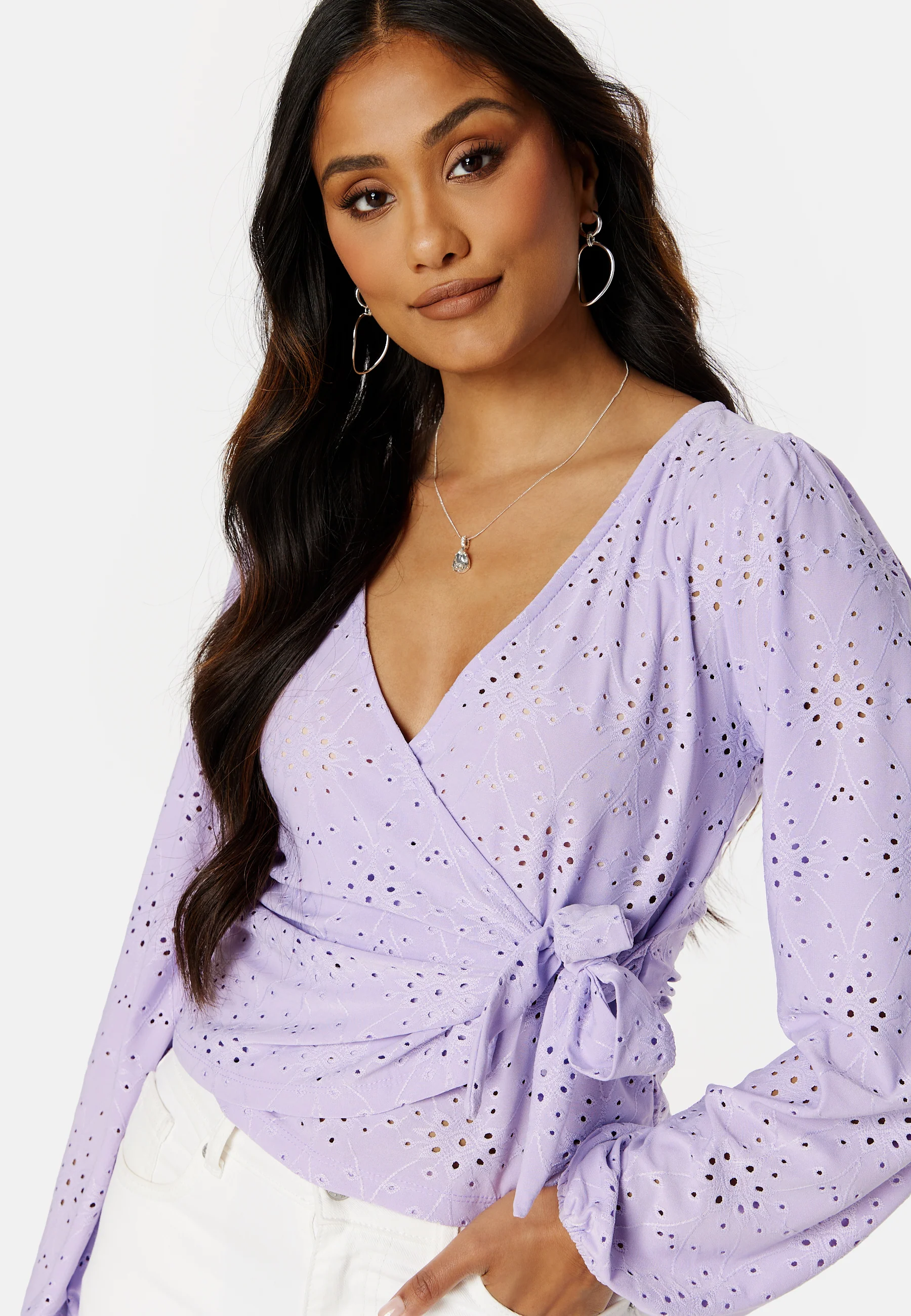 Kawa New L/S Wrap Top - Image 4