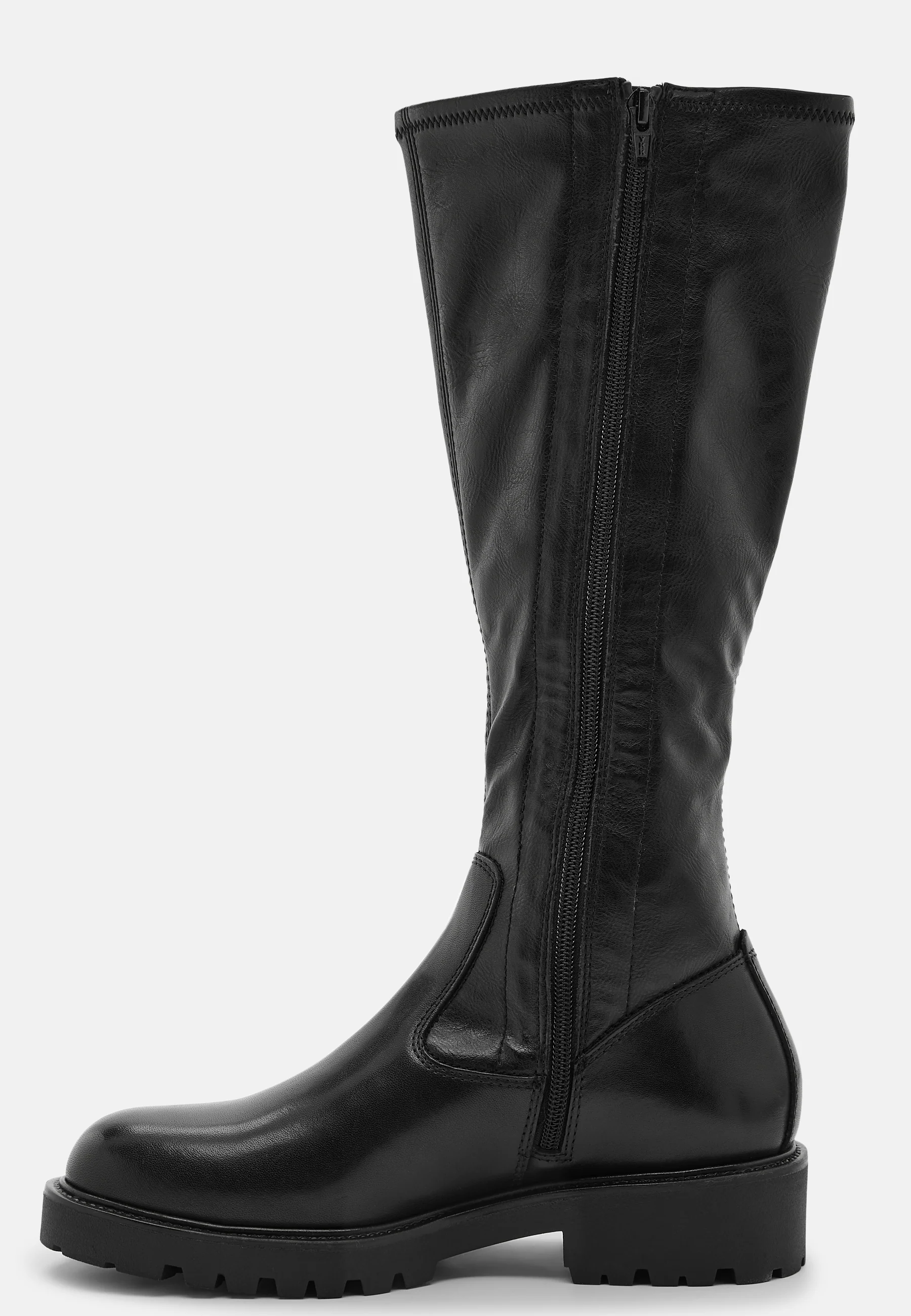 Kenova Tall Leather Boots - Image 4