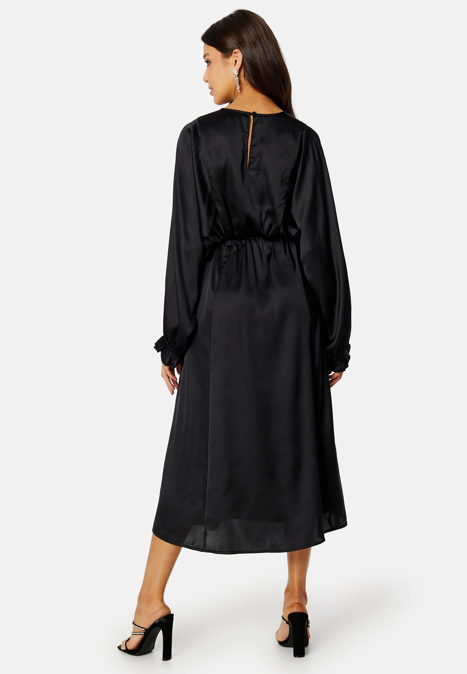 Khrista Satin Dress - Image 2