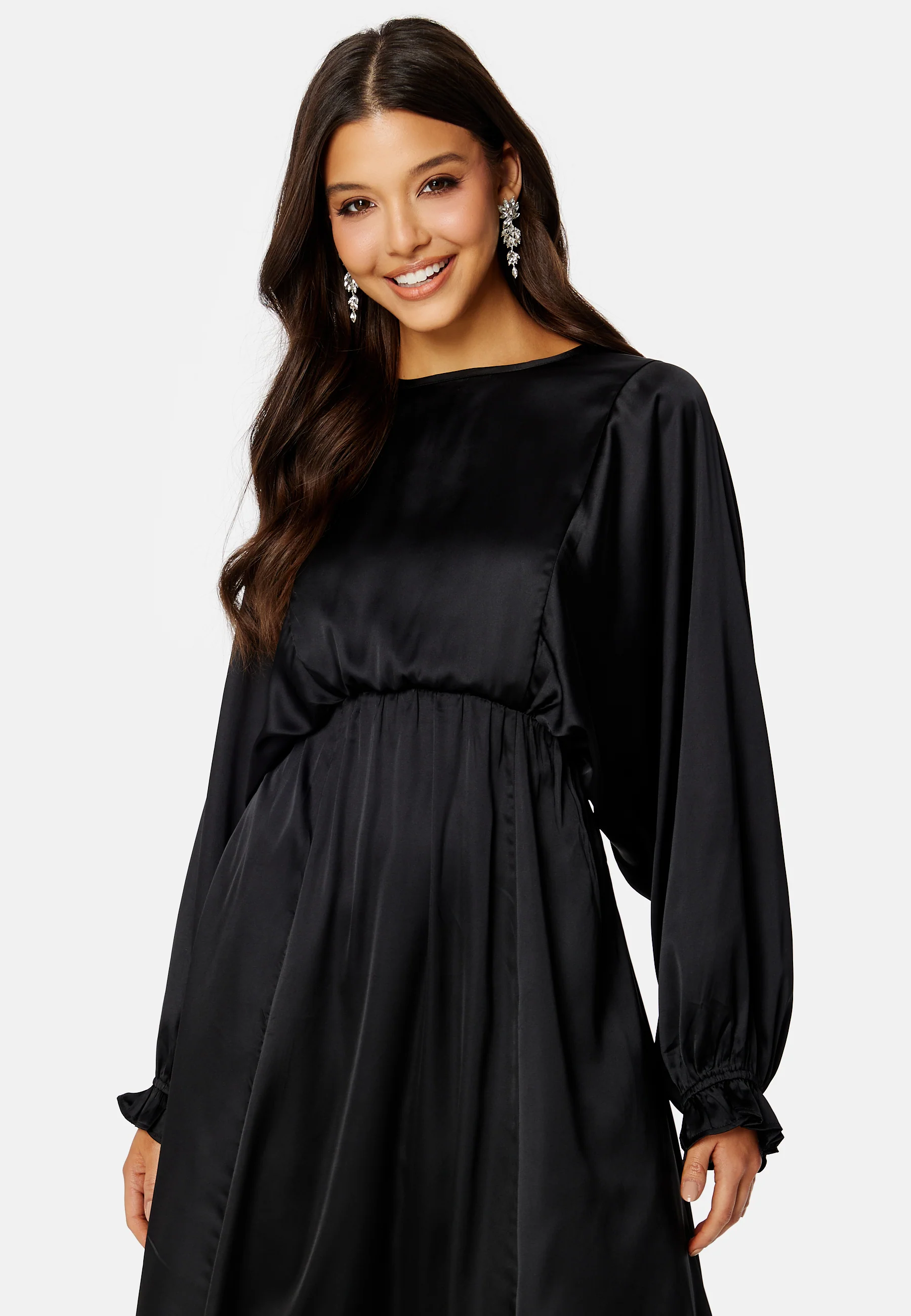 Khrista Satin Dress - Image 3
