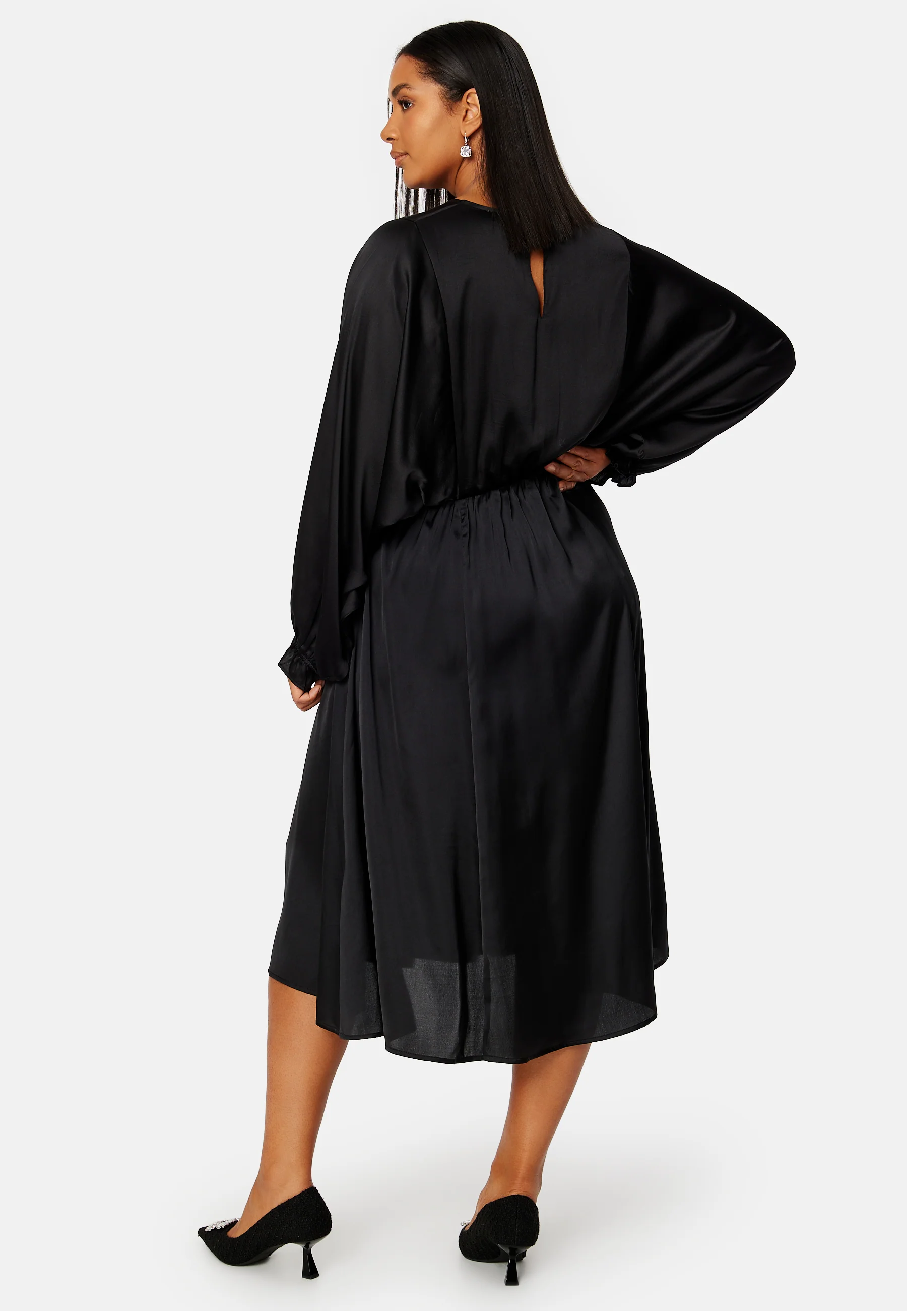 Khrista Satin Dress - Image 6