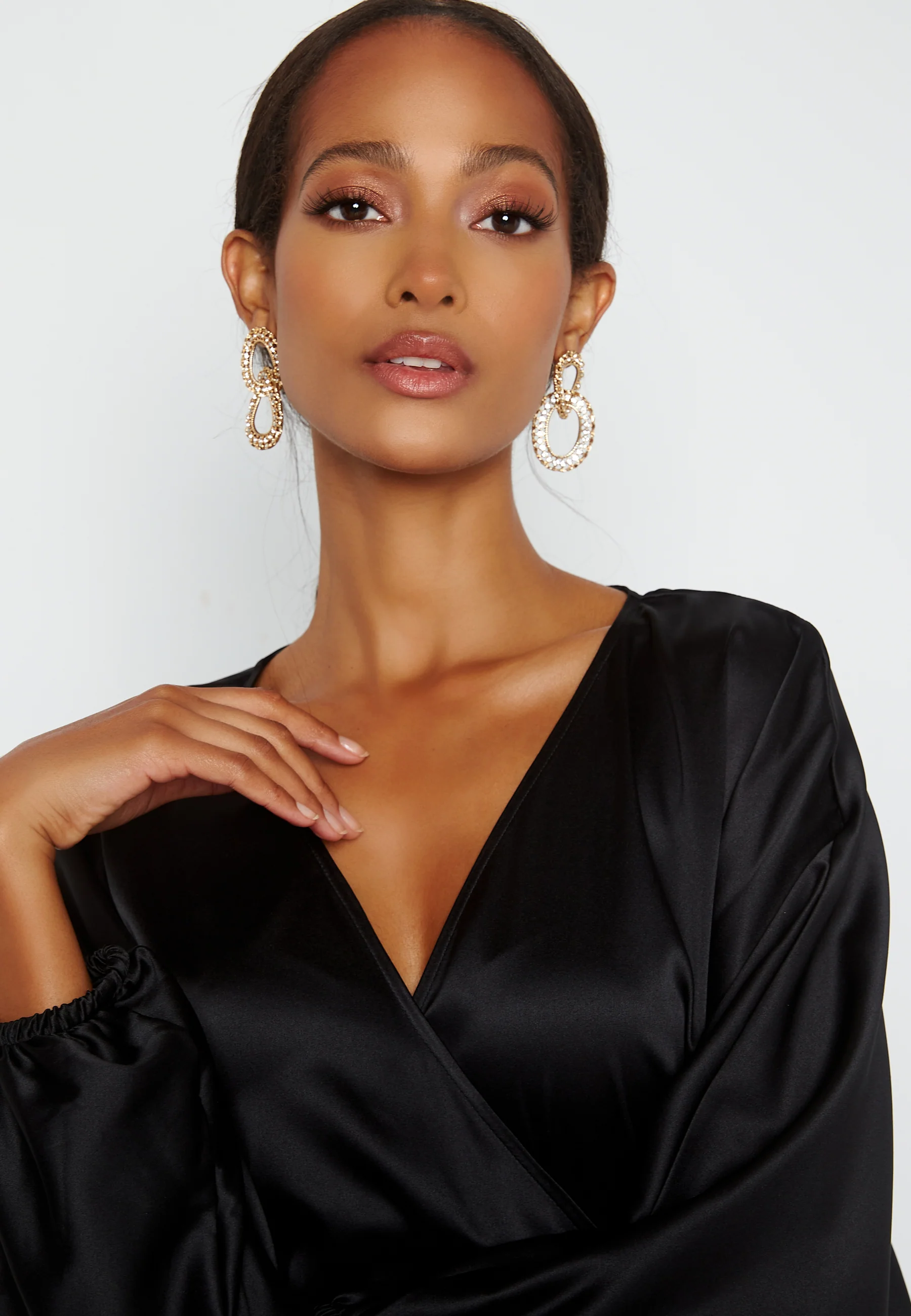 Kimberly Satin Dress - Image 5