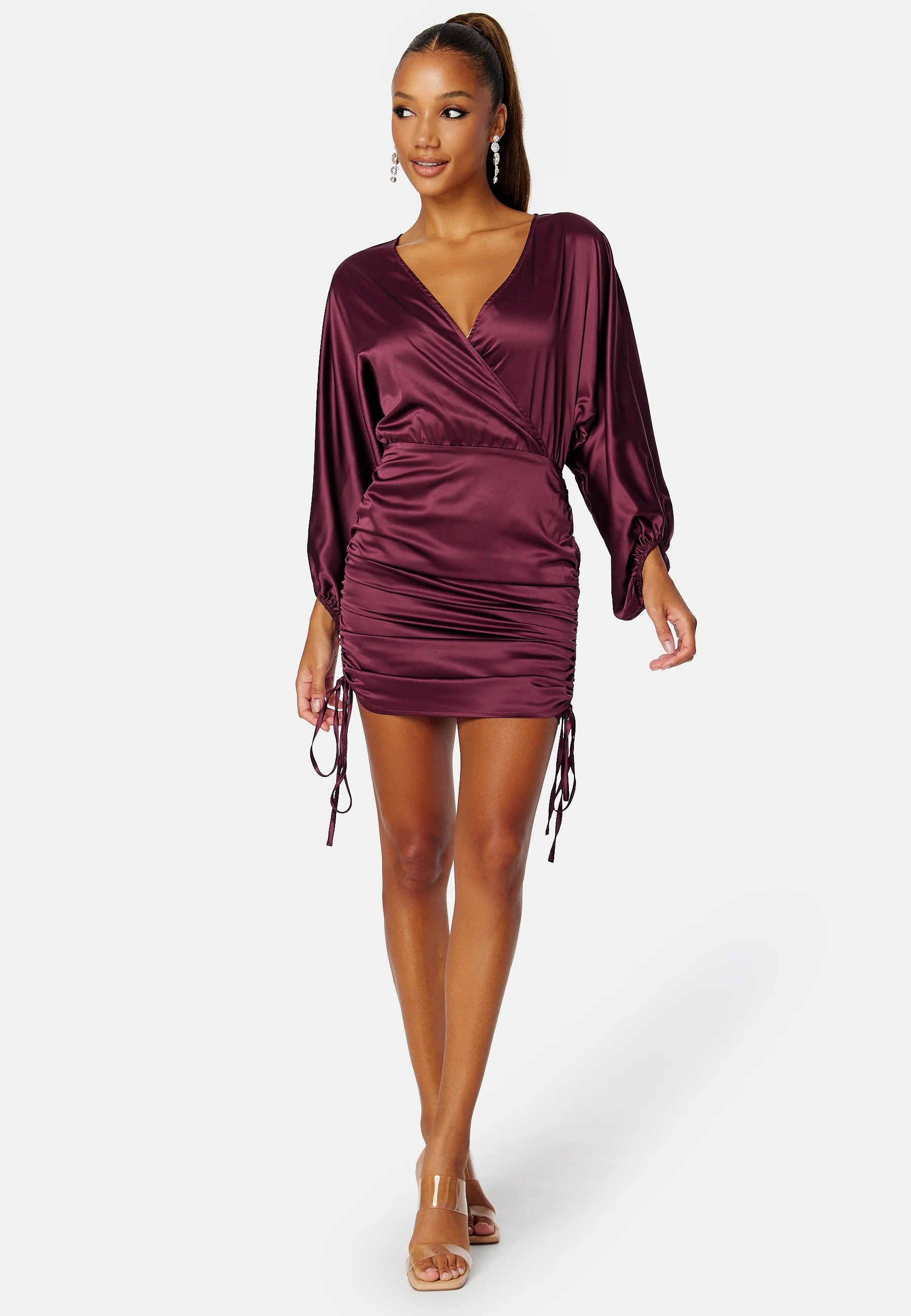 Kimberly Satin Dress - Image 2