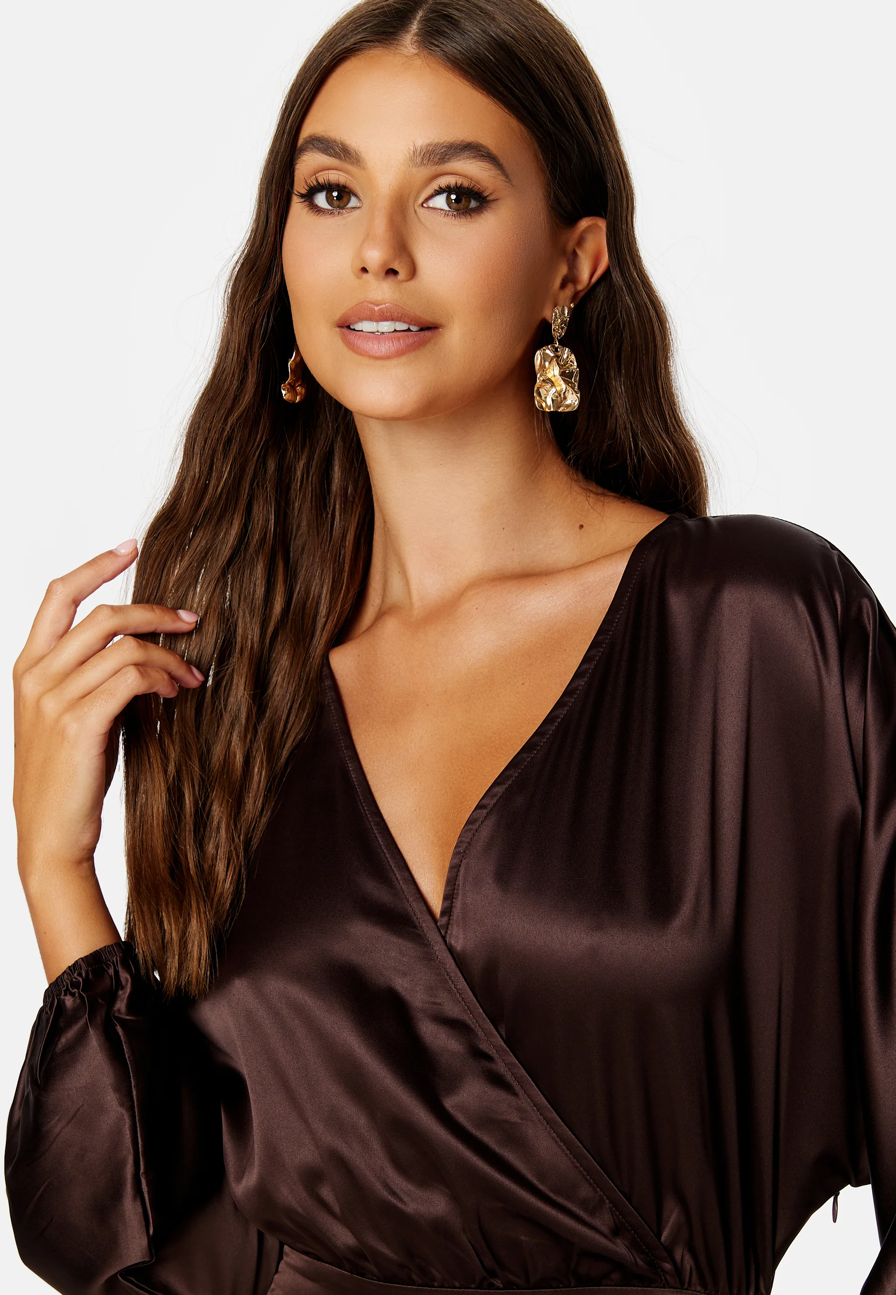 Kimberly Satin Dress - Image 4