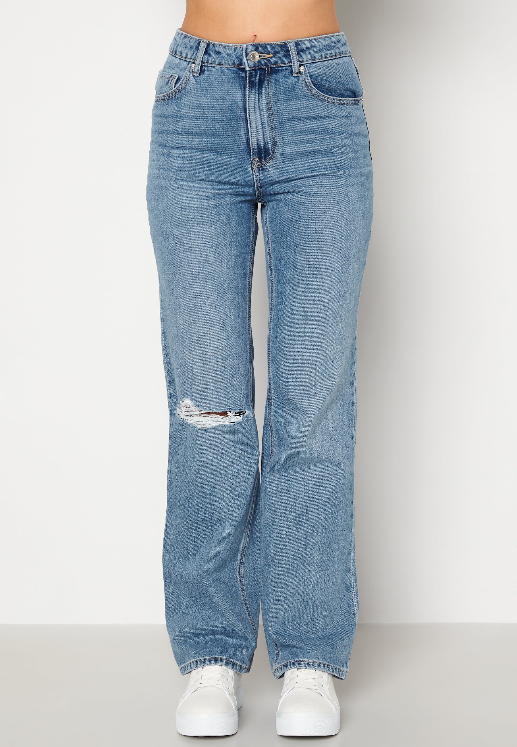 Kithy HR Loose STR Destroy Jeans - Image 3