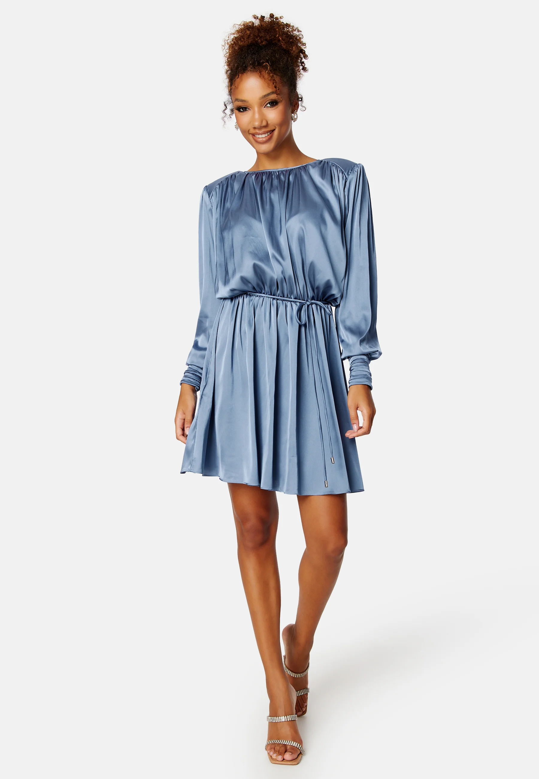 Klara Satin Dress - Image 2