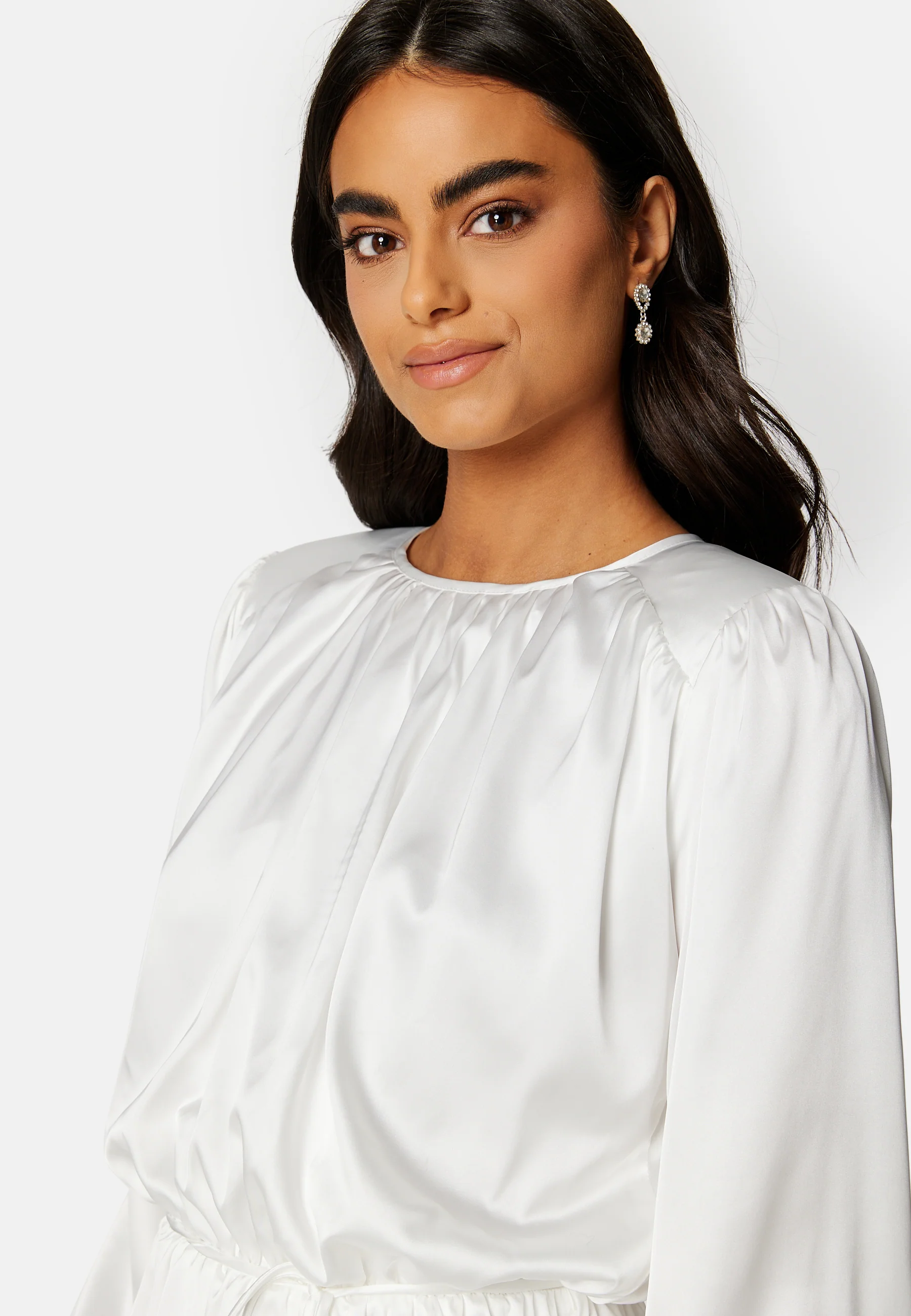 Klara Satin Maxi  Dress - Image 2