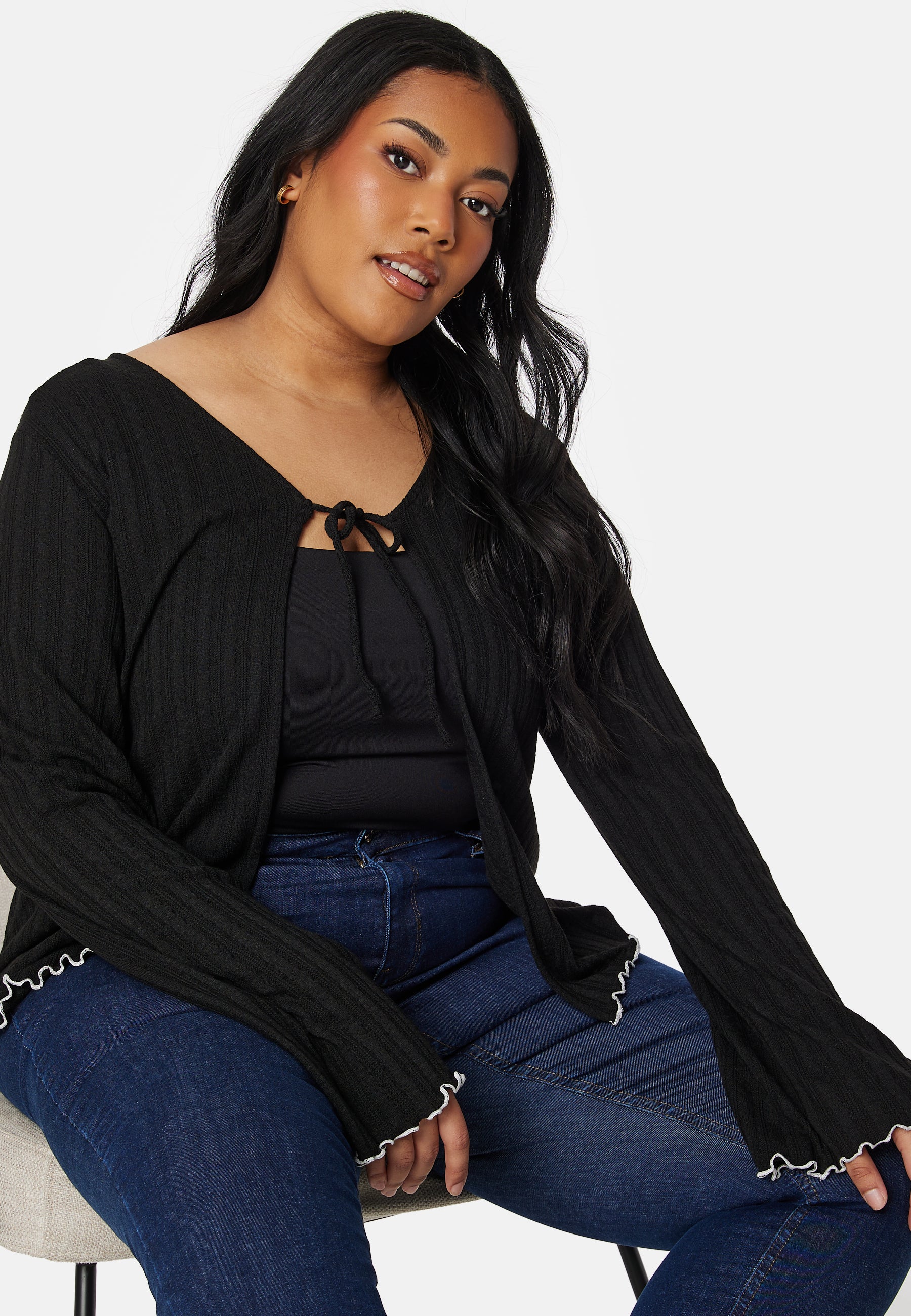 Knitted Tie Top - Image 9