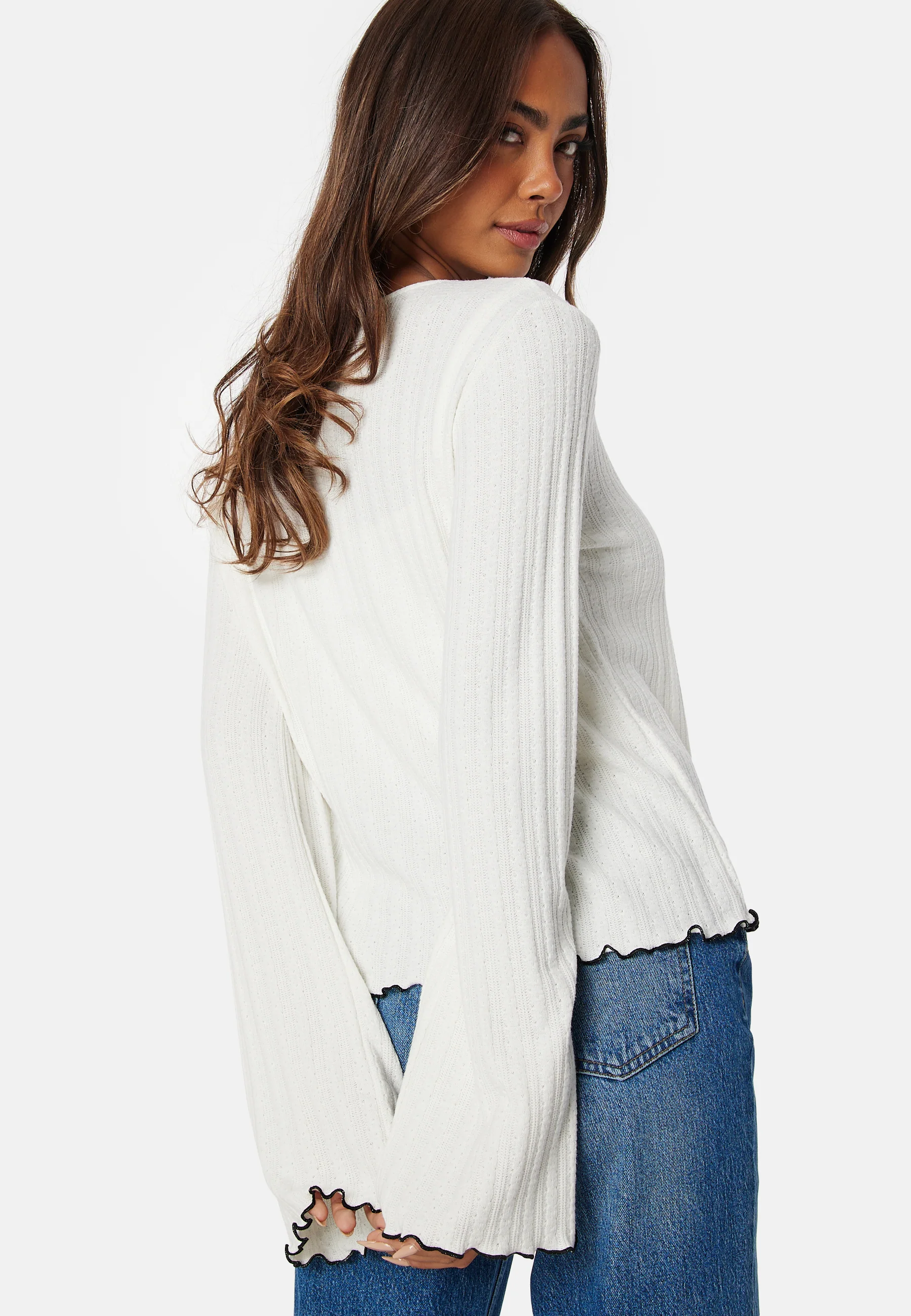 Knitted Tie Top - Image 4