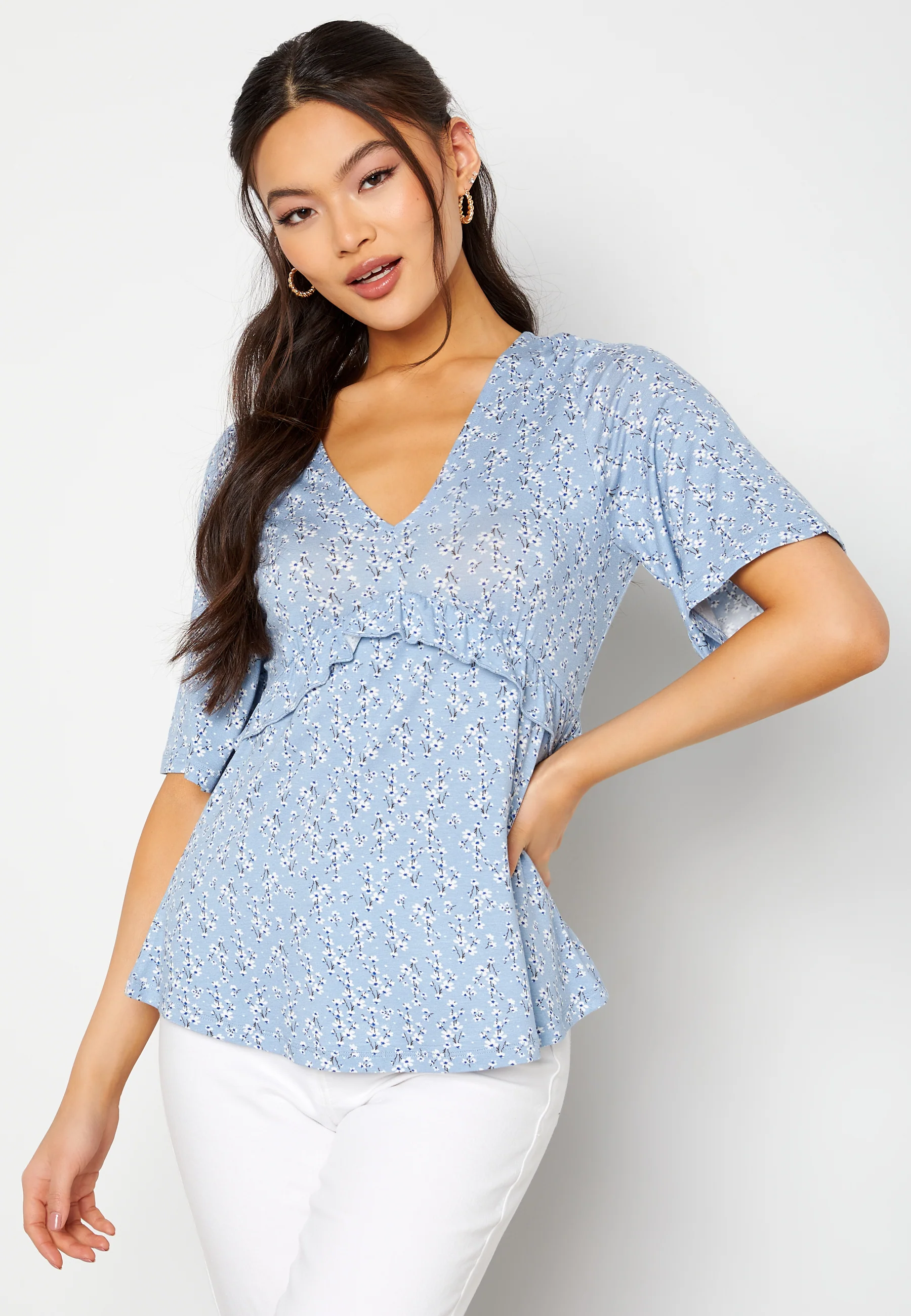 Kora flounce top