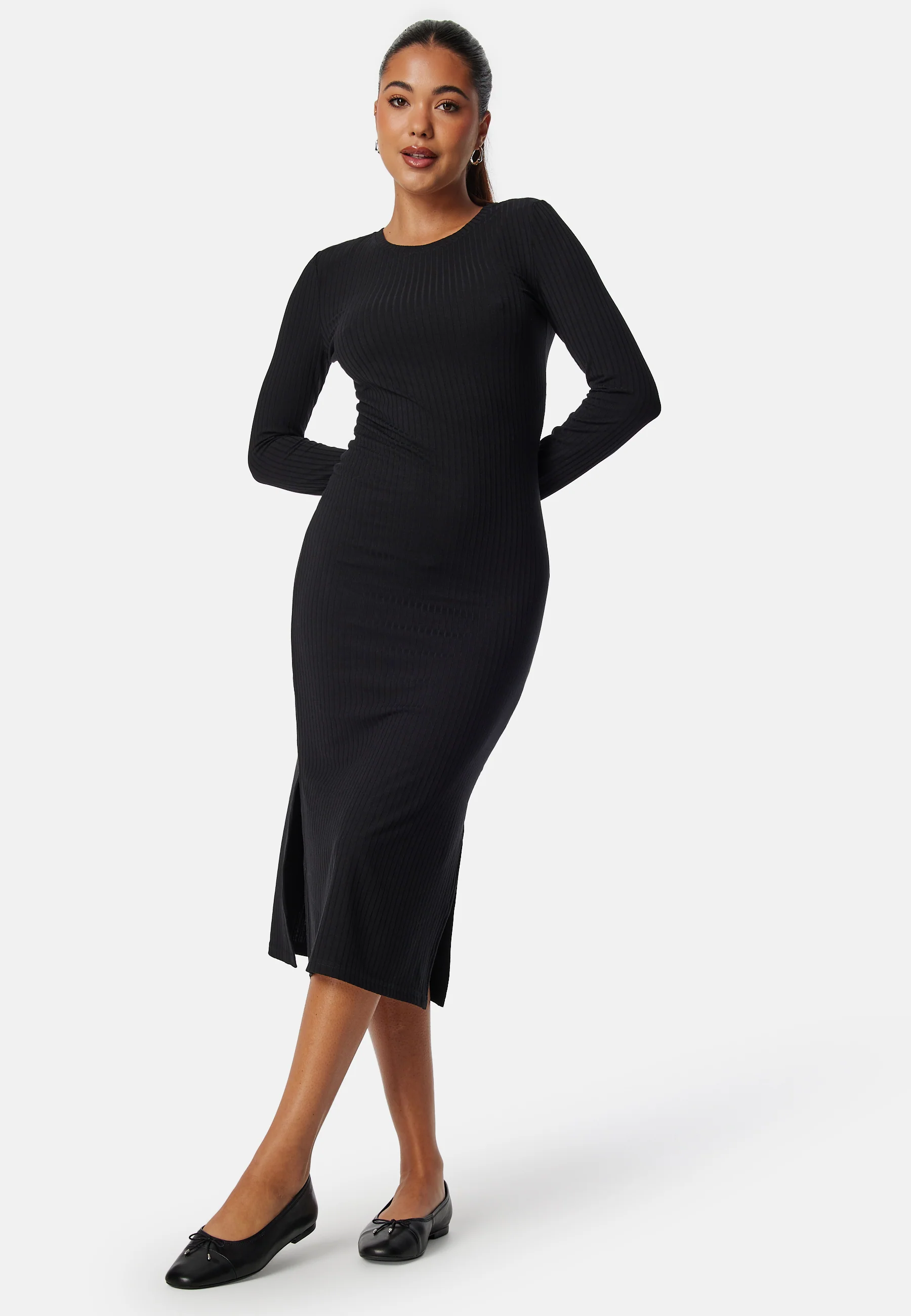 Kylie O-Neck Midi Dress - Image 2