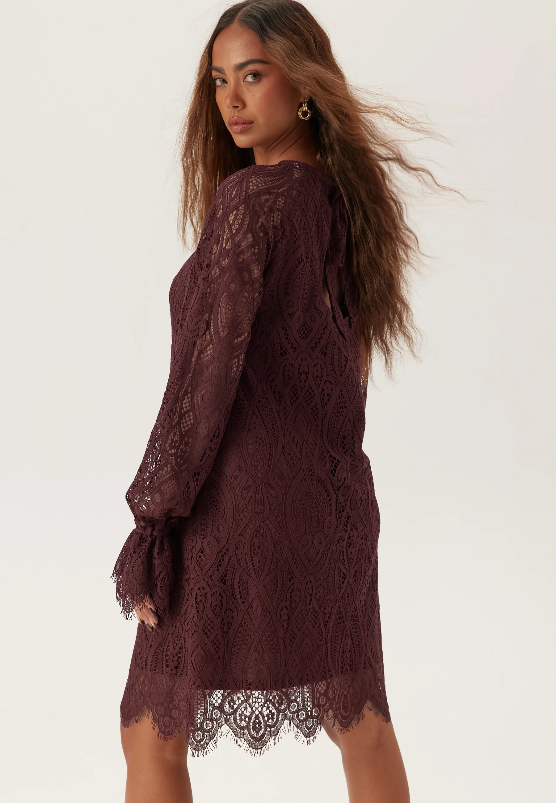 Lace Bow Dress - Image 4