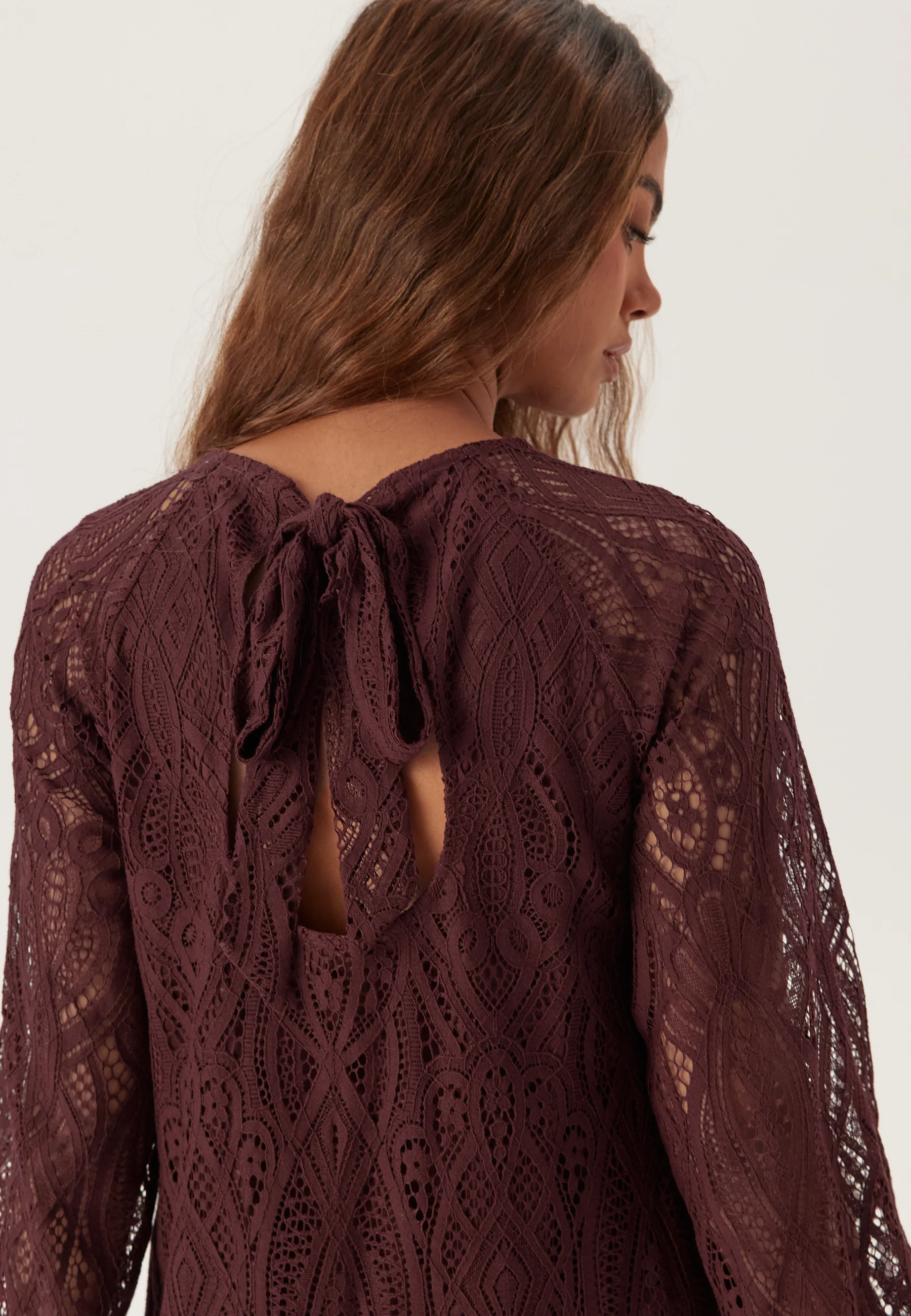 Lace Bow Dress - Image 5