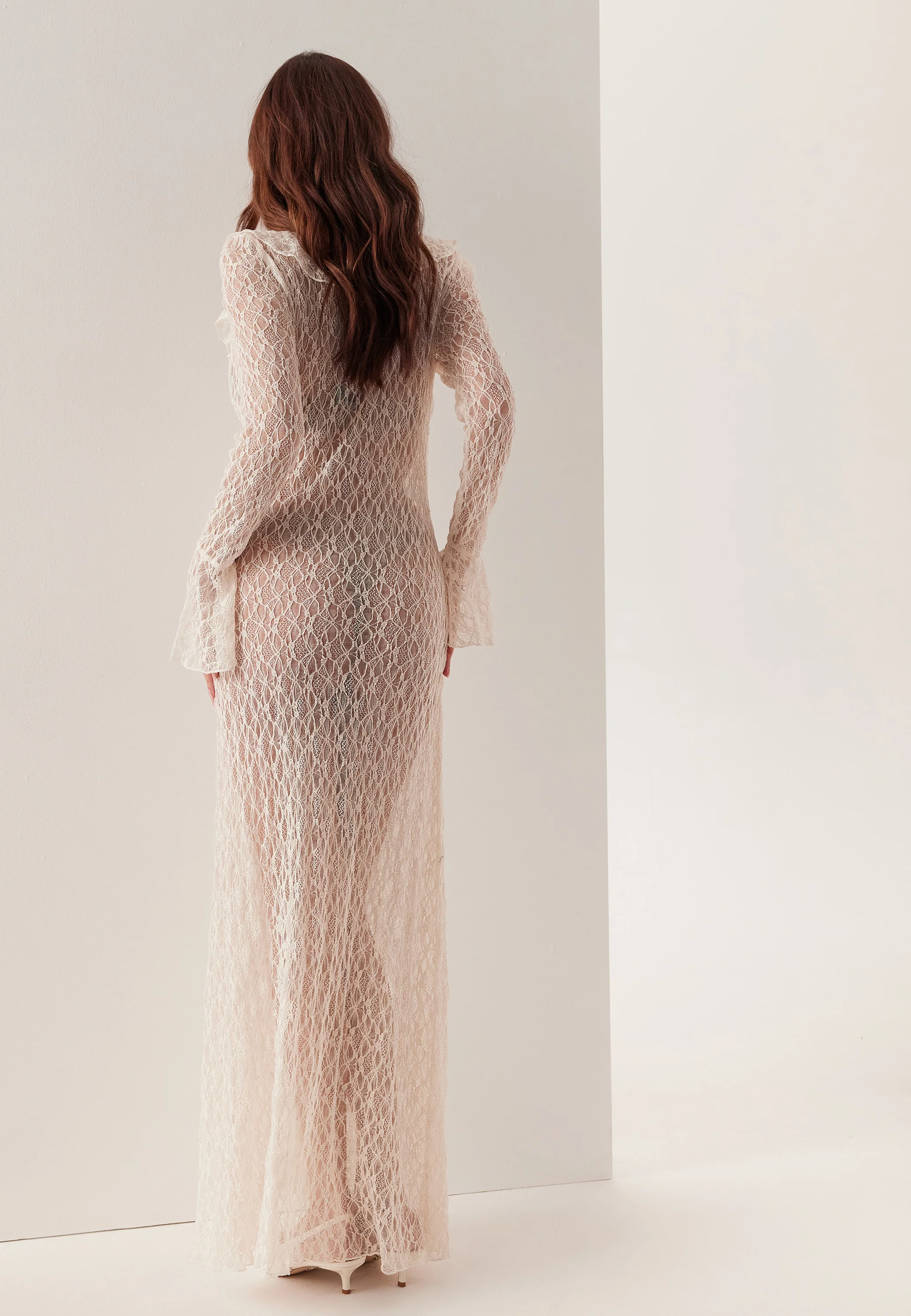 Lace Cardigan Dress - Image 8