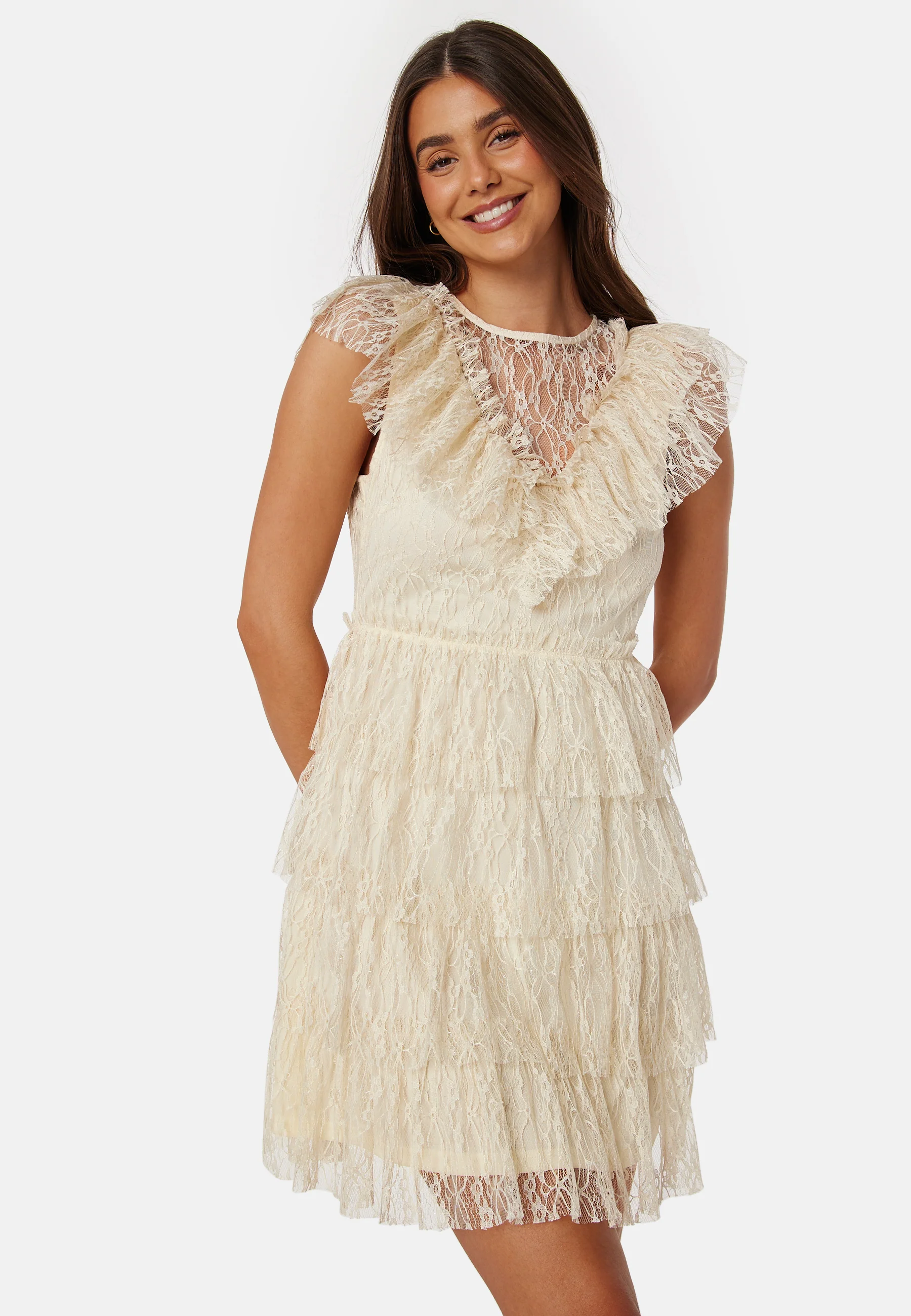 Lace Frill Dress - Image 2