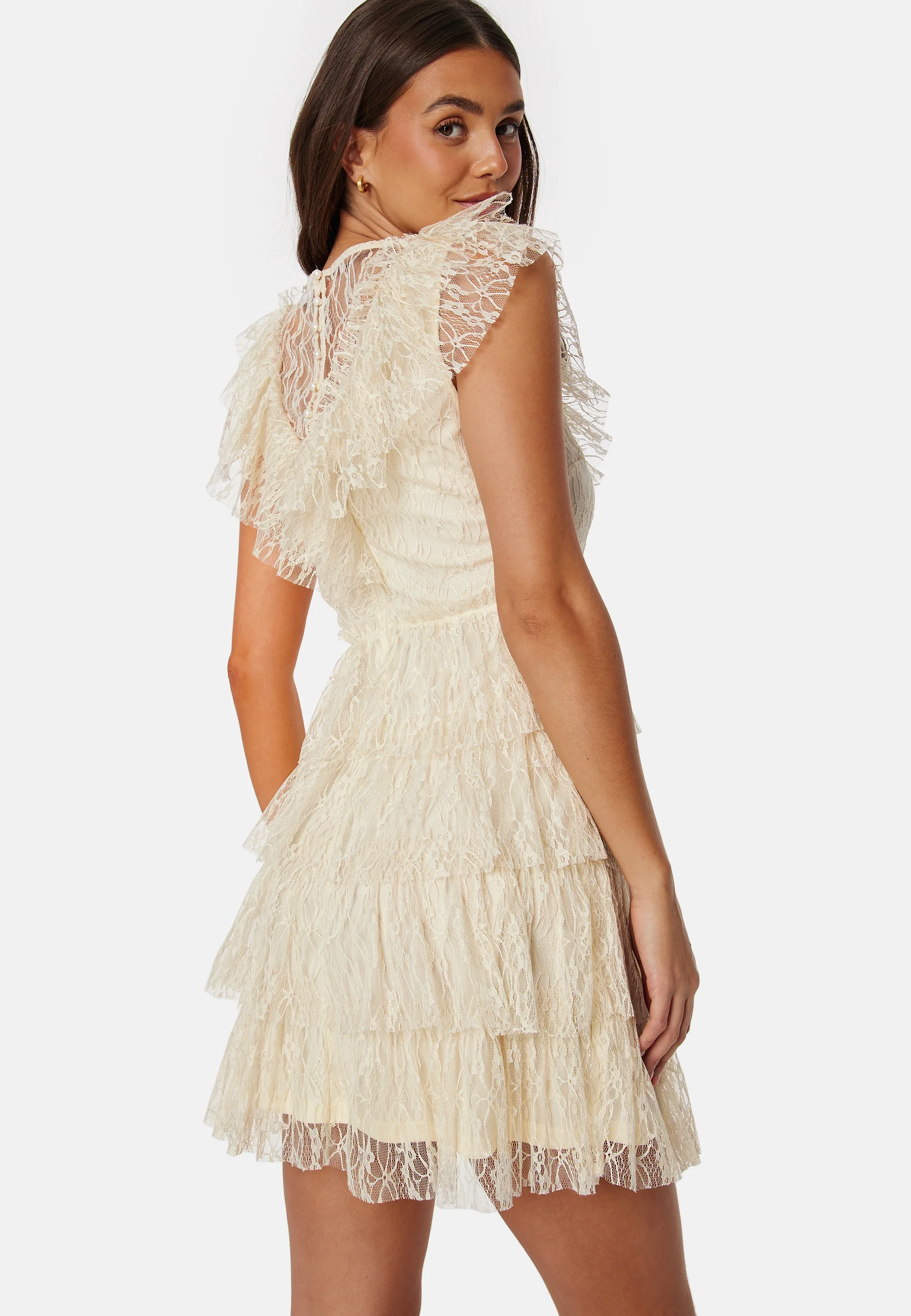 Lace Frill Dress - Image 3