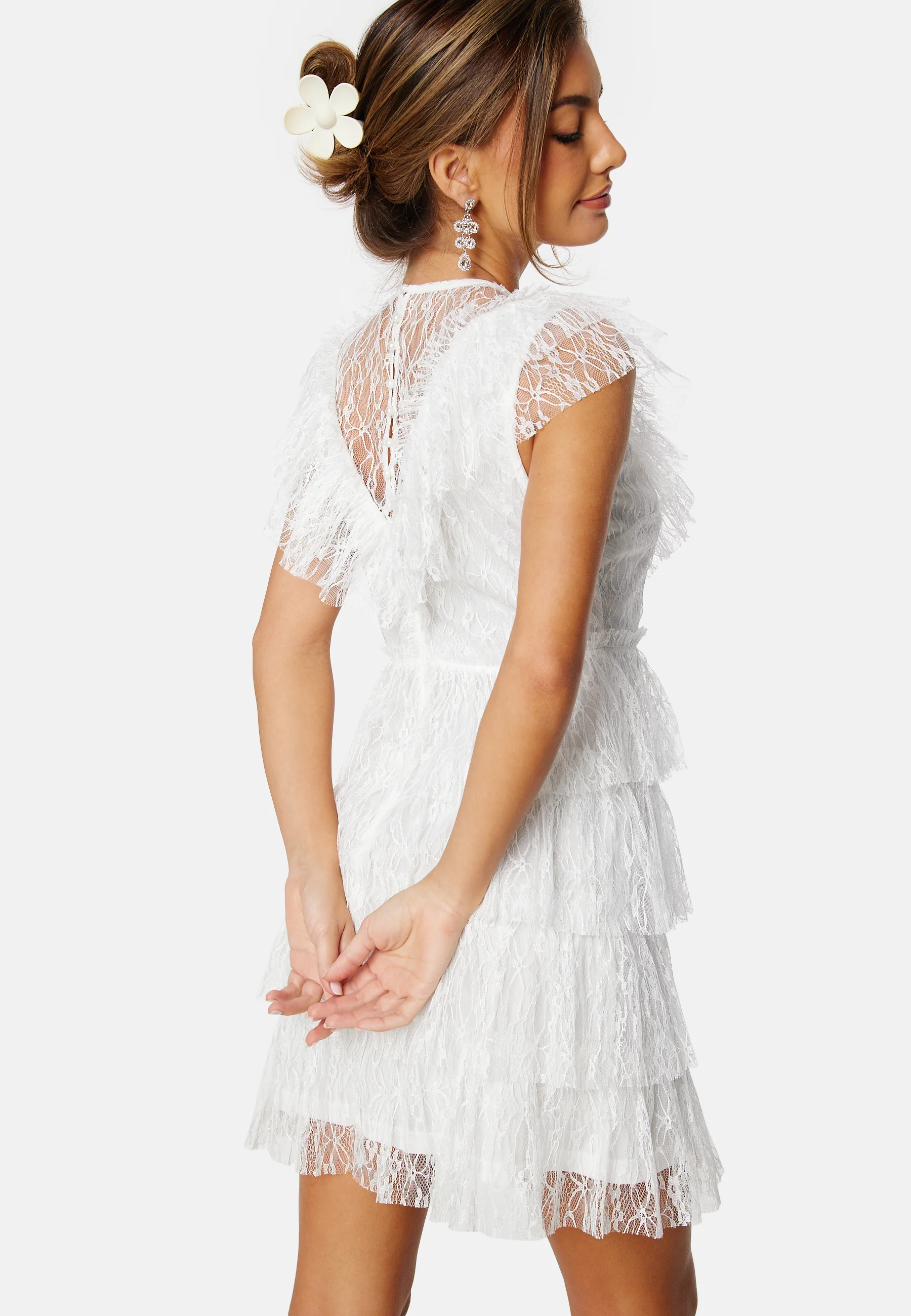 Lace Frill Dress - Image 2