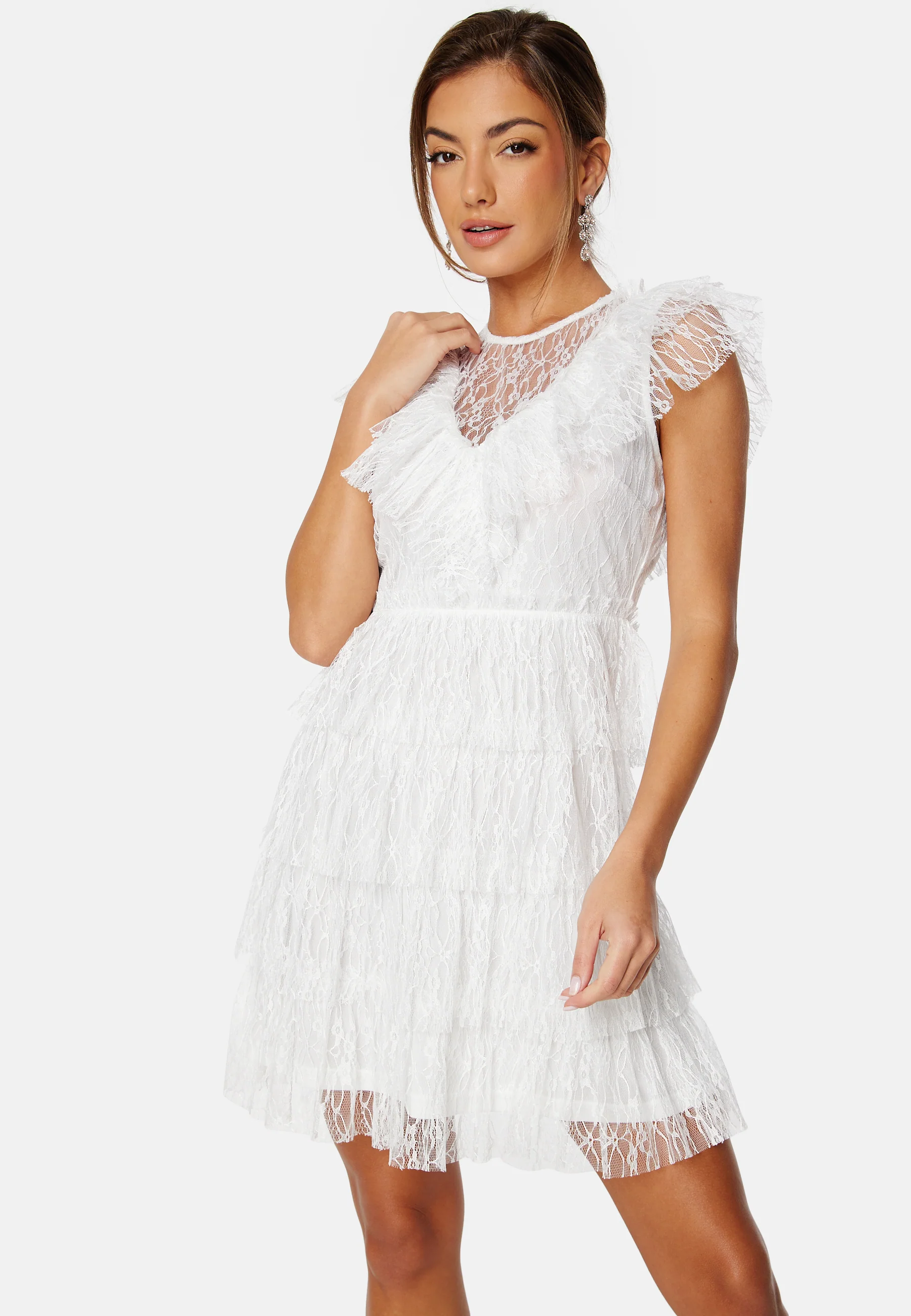 Lace Frill Dress - Image 3