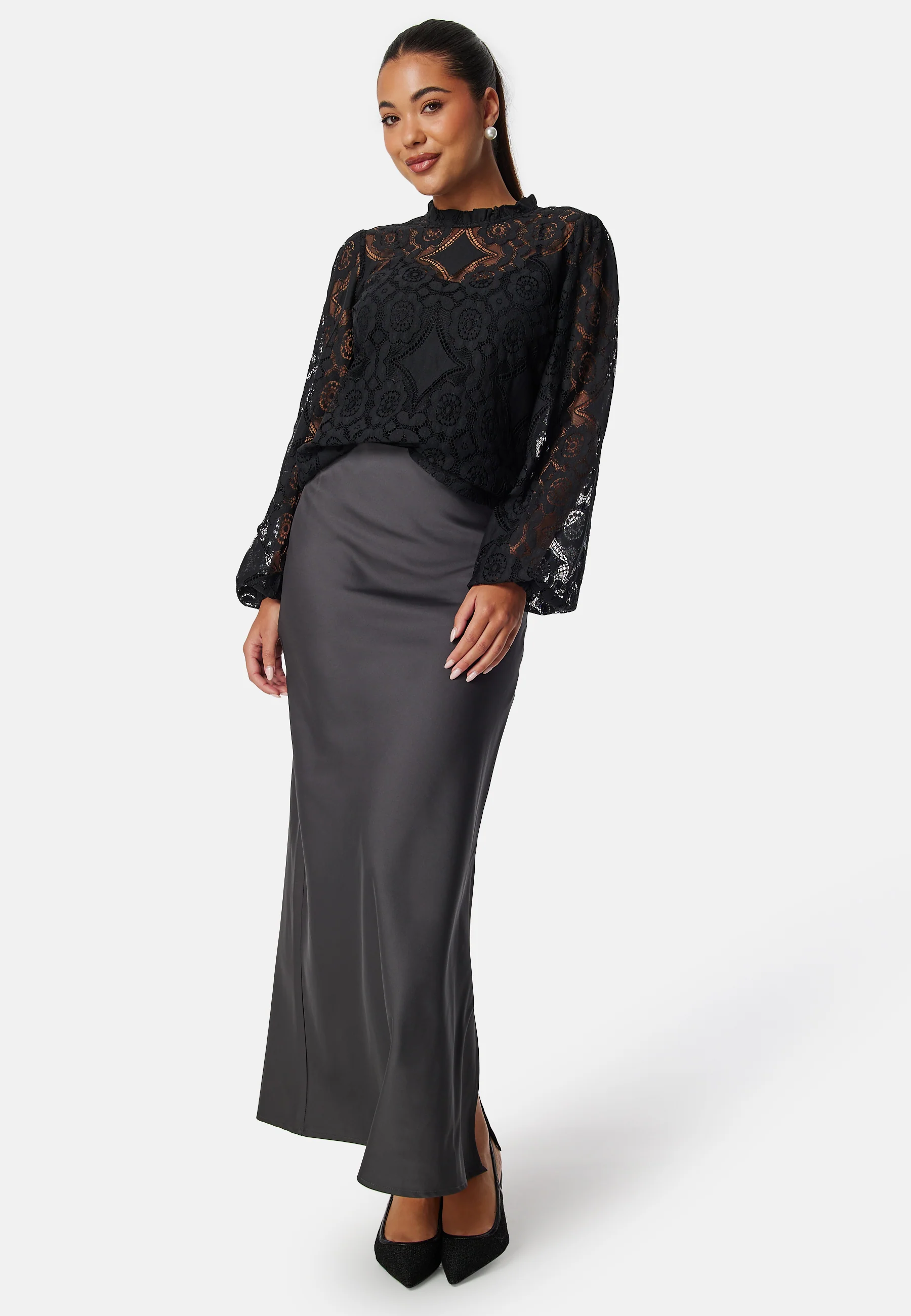 Lace L/S Blouse - Image 2