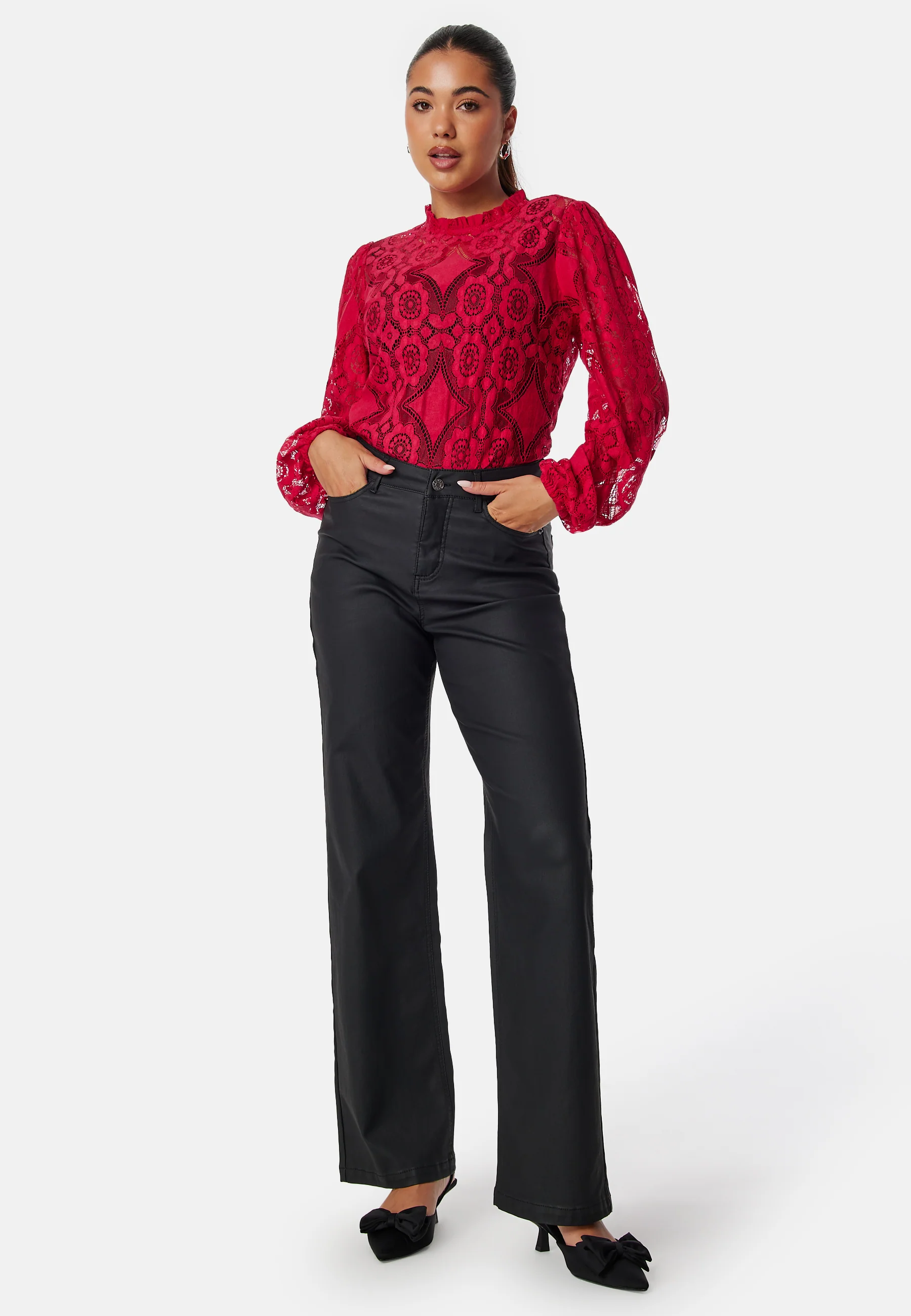 Lace L/S Blouse