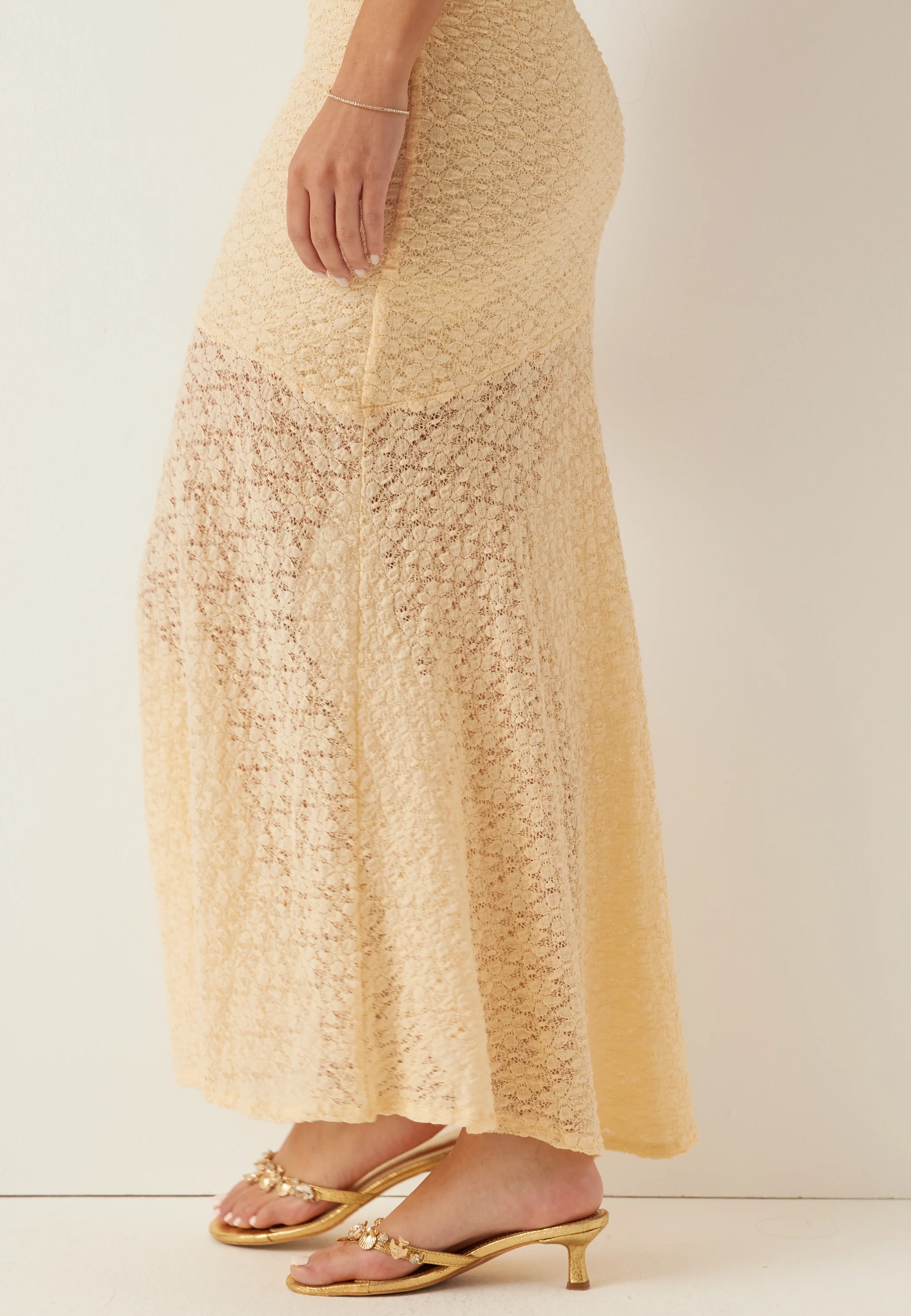 Lace Maxi Dress - Image 5