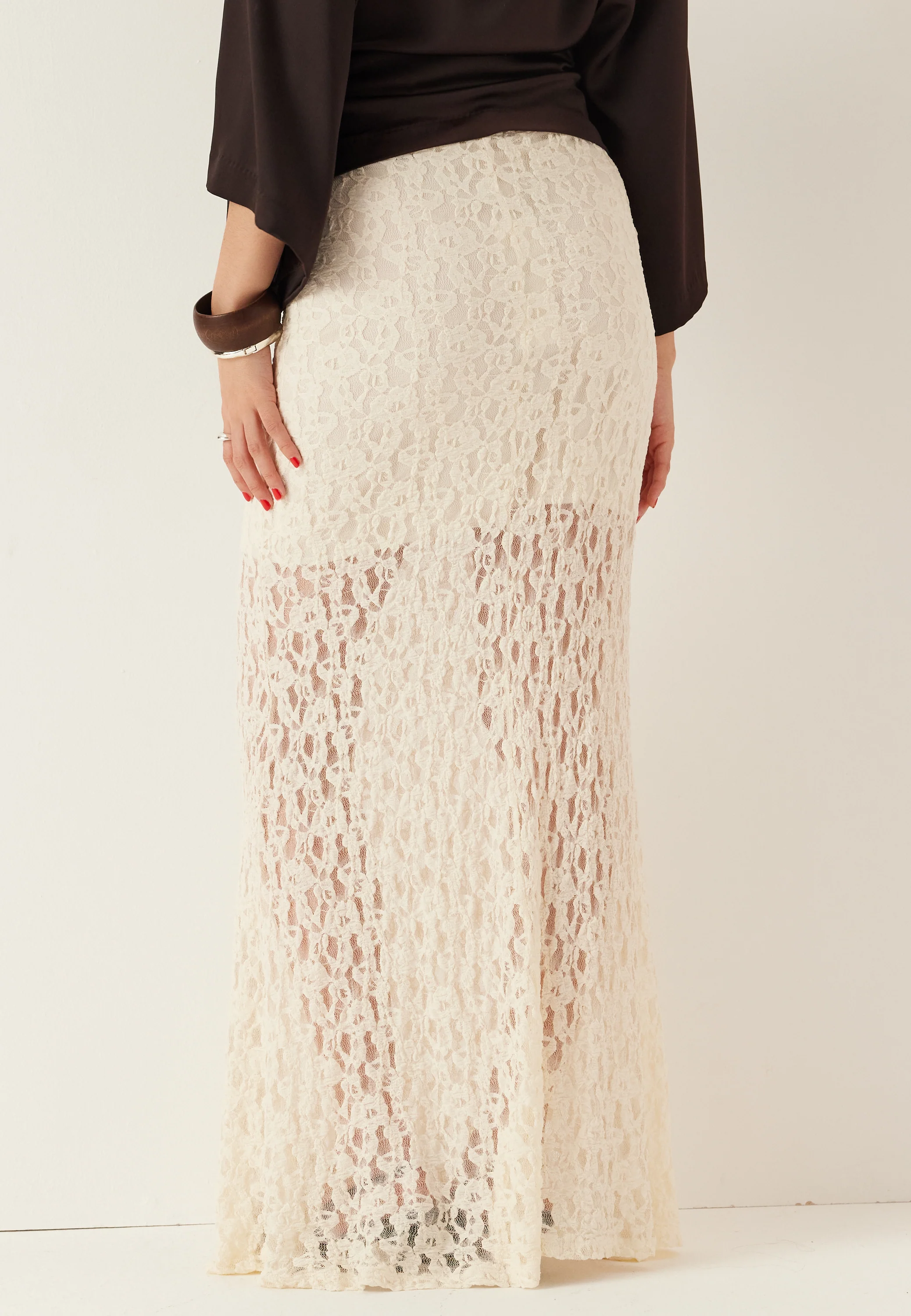 Lace Maxi Skirt - Image 6