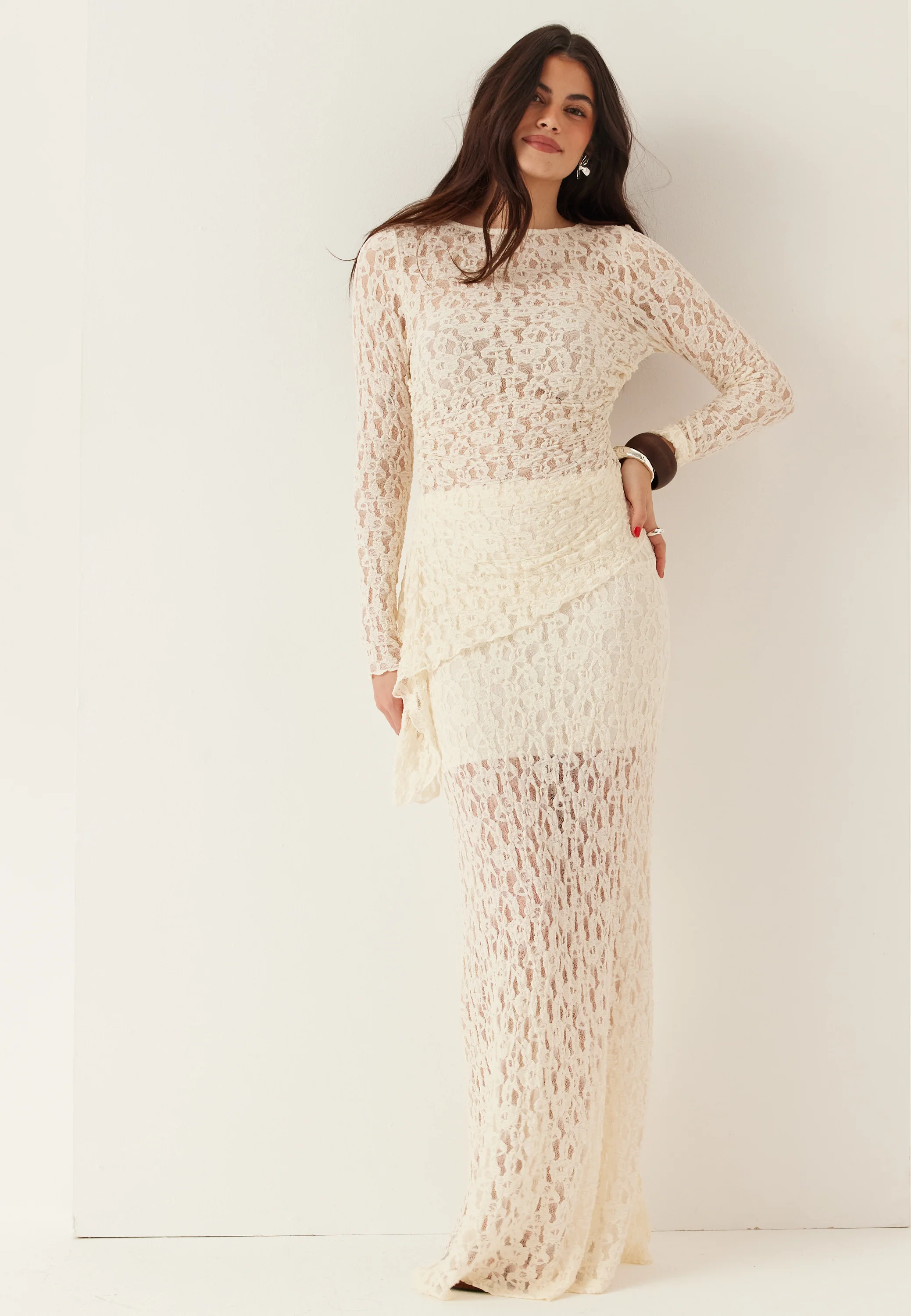 Lace Maxi Skirt - Image 7