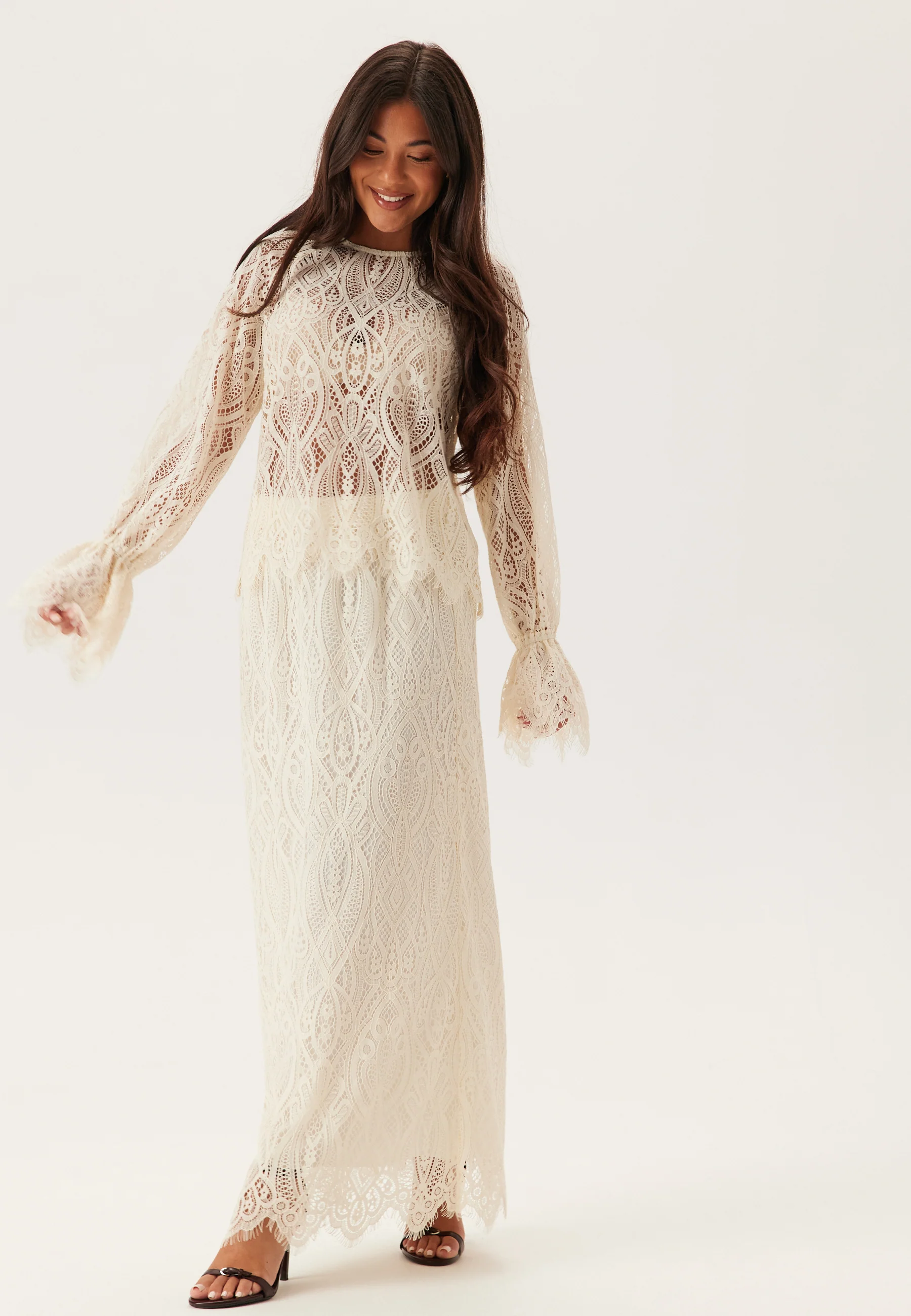Lace Maxi Skirt - Image 7
