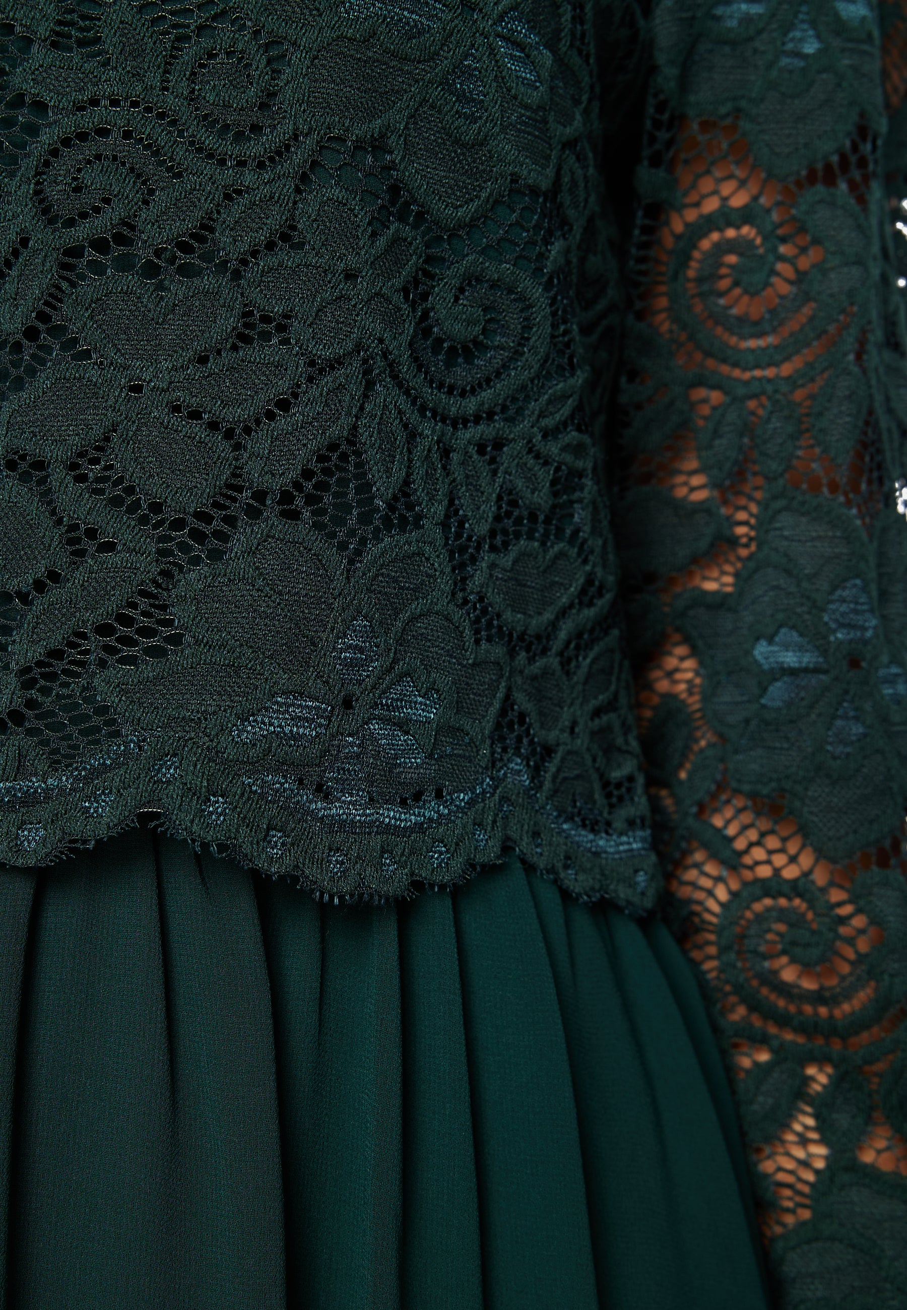 Lace Midi Dress - Image 3