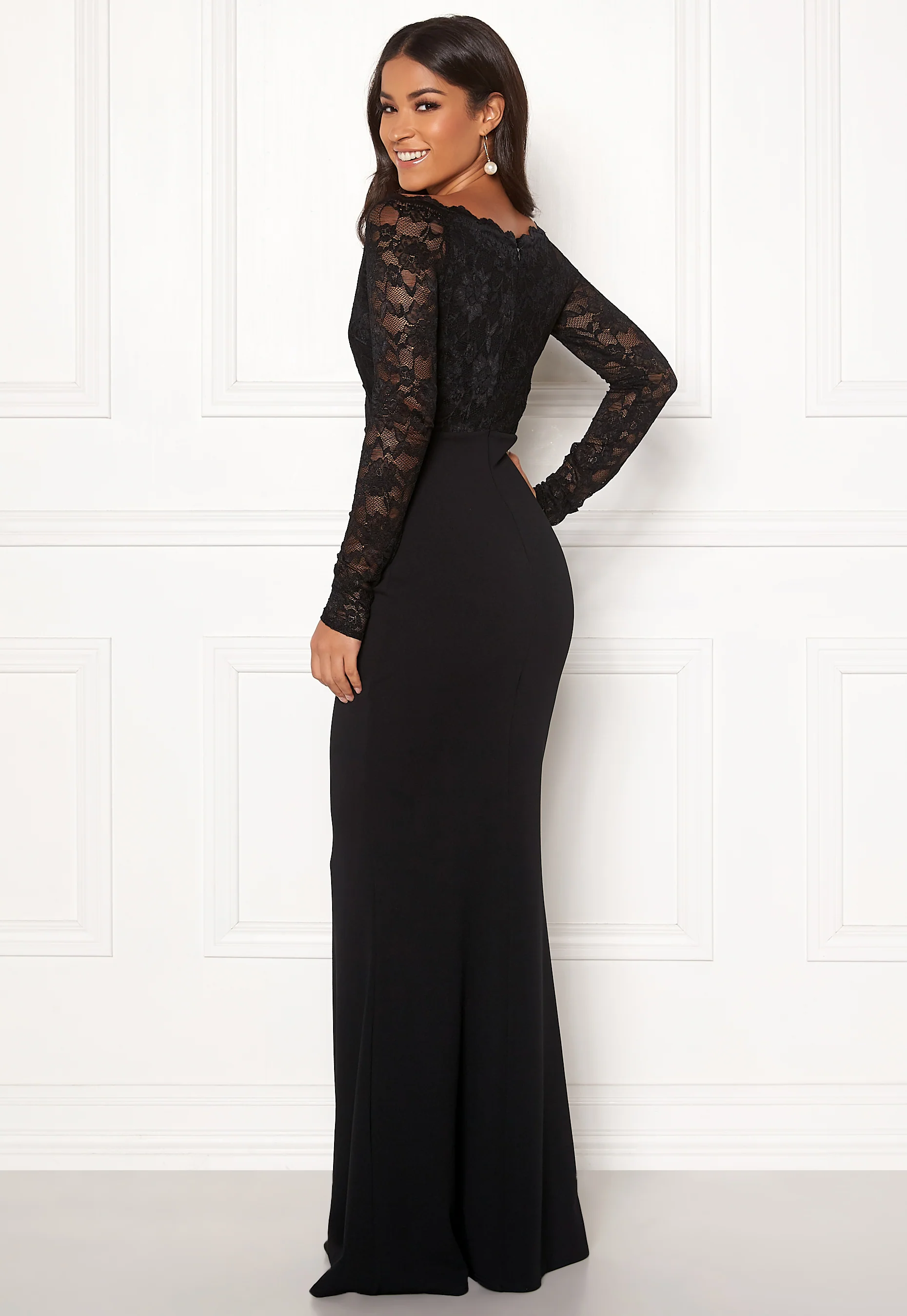 Lace Trim Maxi Dress - Image 2