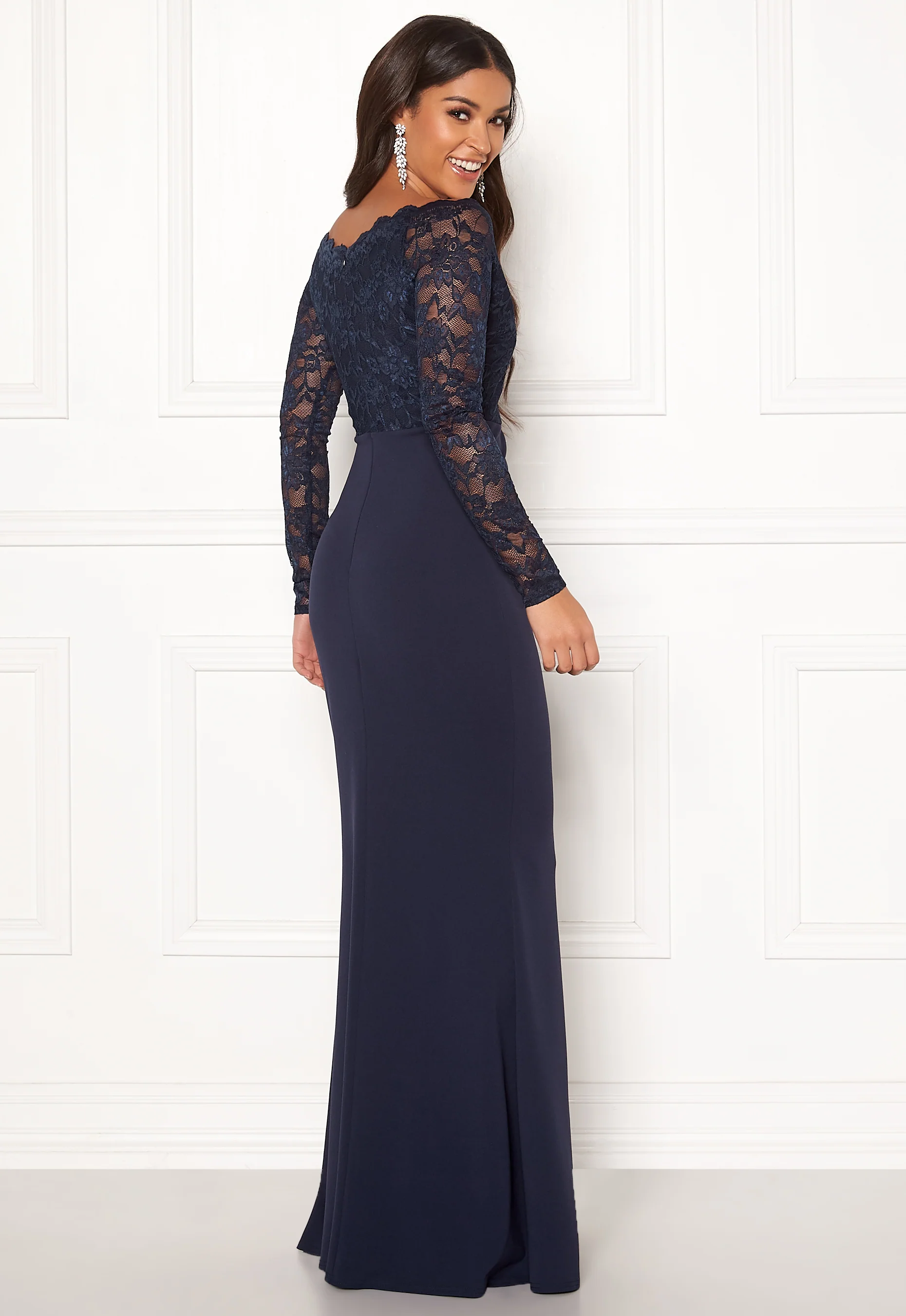 Lace Trim Maxi Dress - Image 2