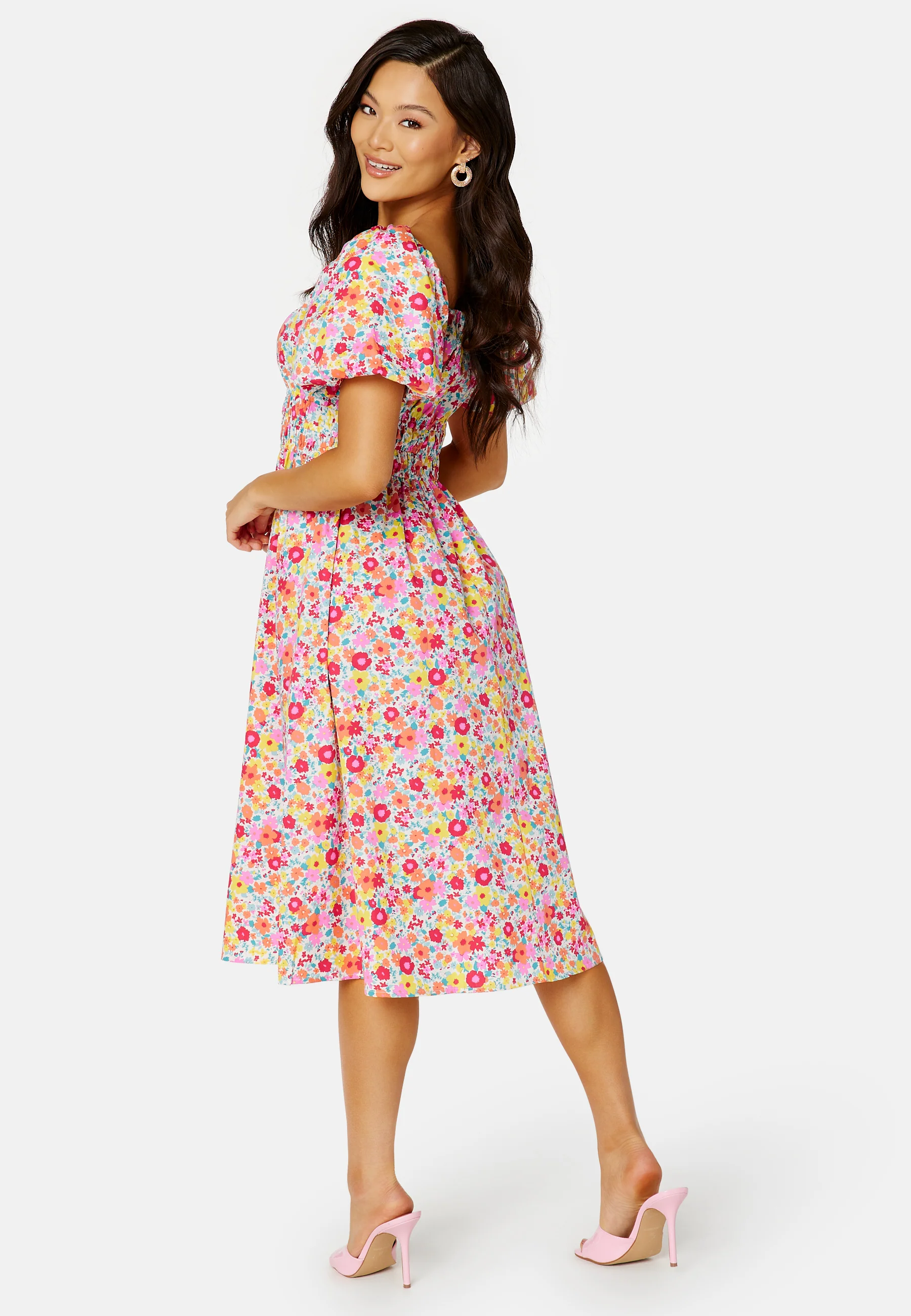 Laine Nia Sleeve Midi Dress - Image 2