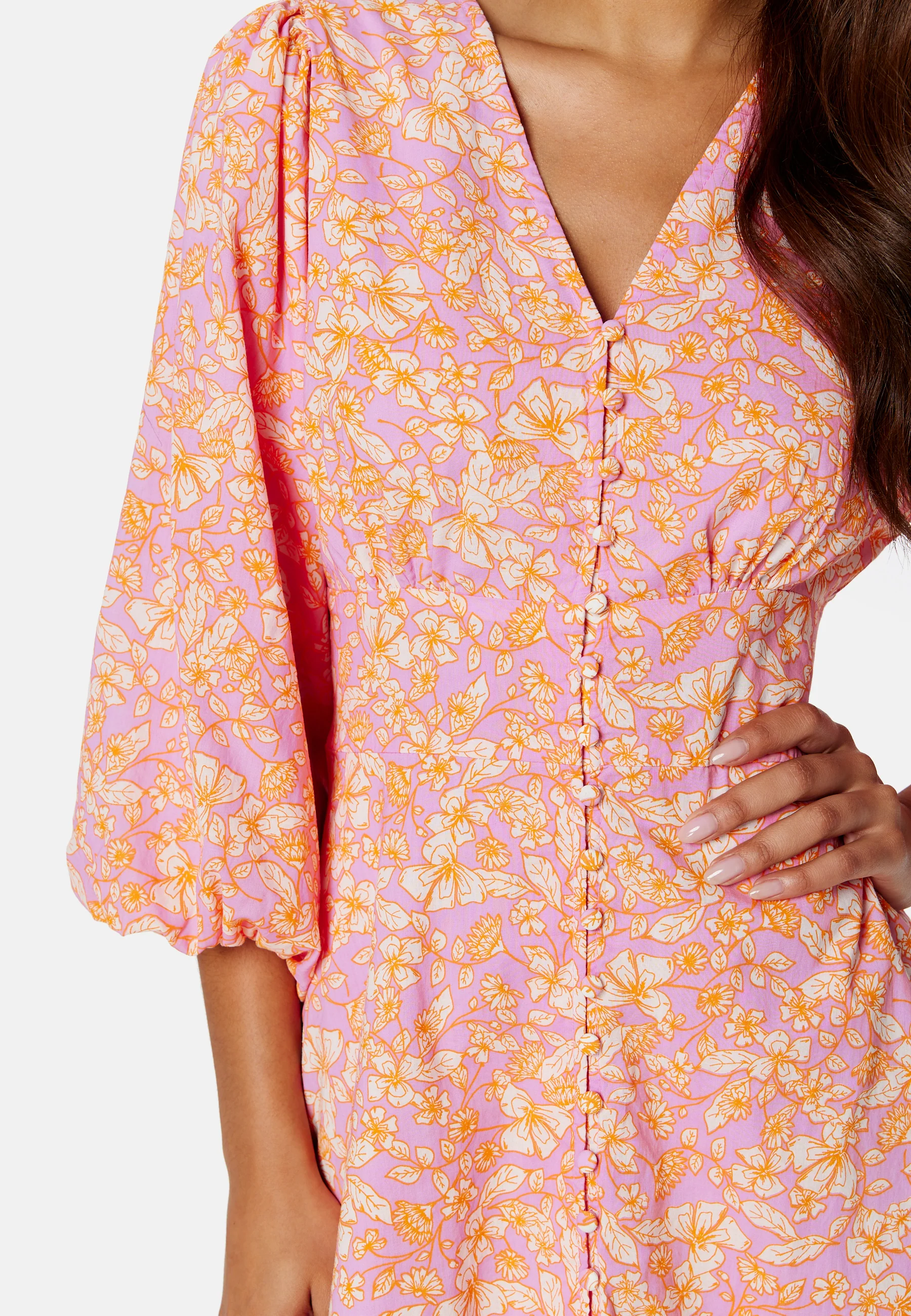 Lana 3/4 Shirt Dress - Image 4