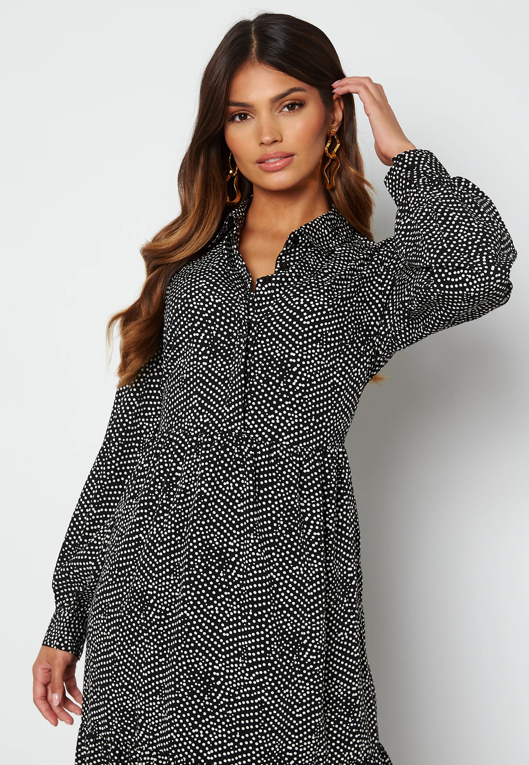 Laura puff sleeve dress - Image 3