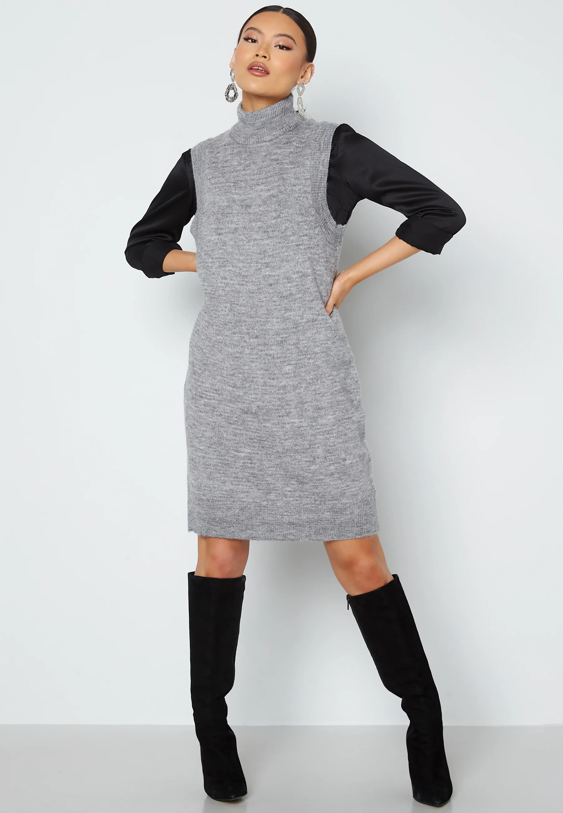 Lauren S/L knit waistcoat - Image 2