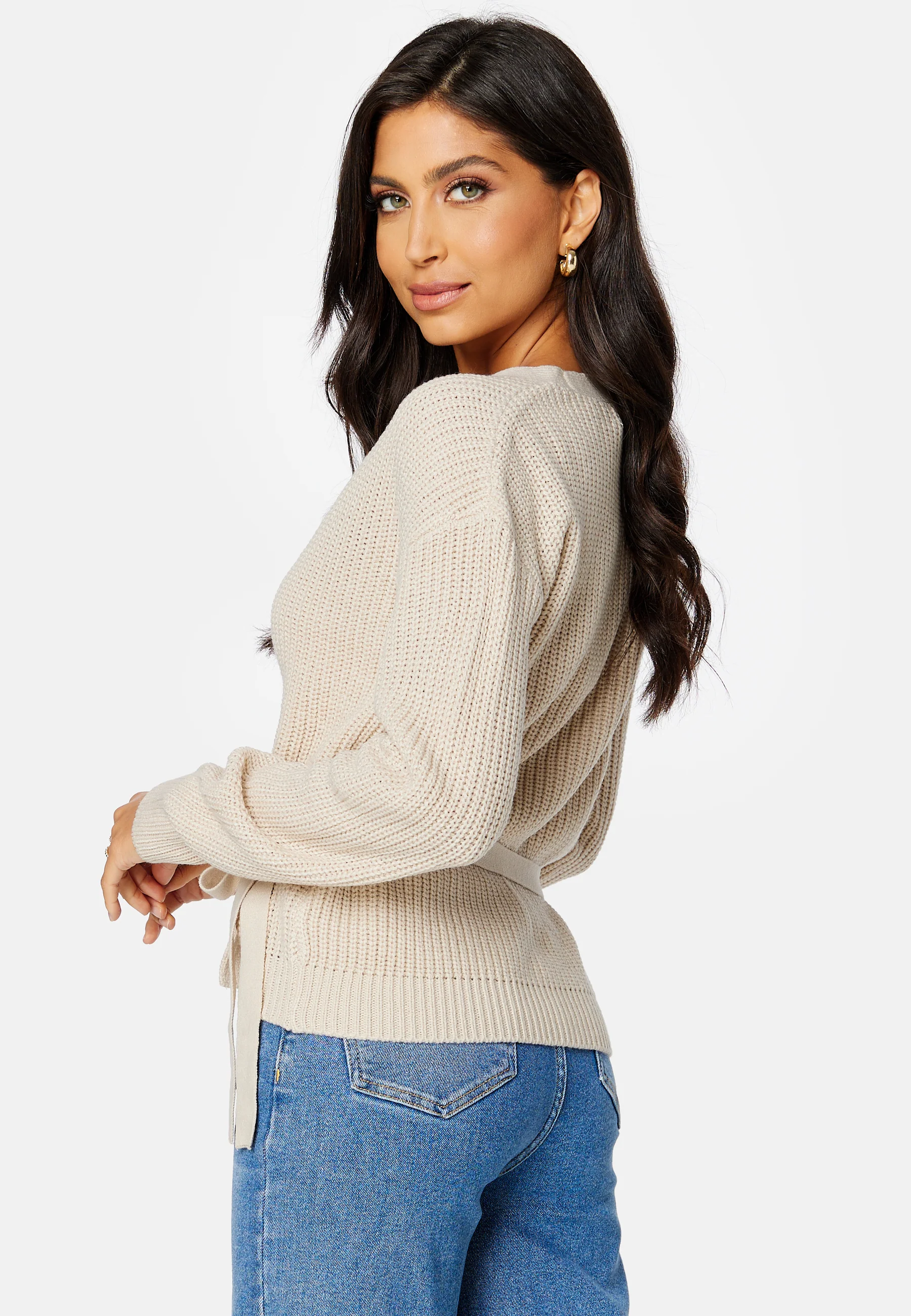 Lea LS Wrap Cardigan - Image 3