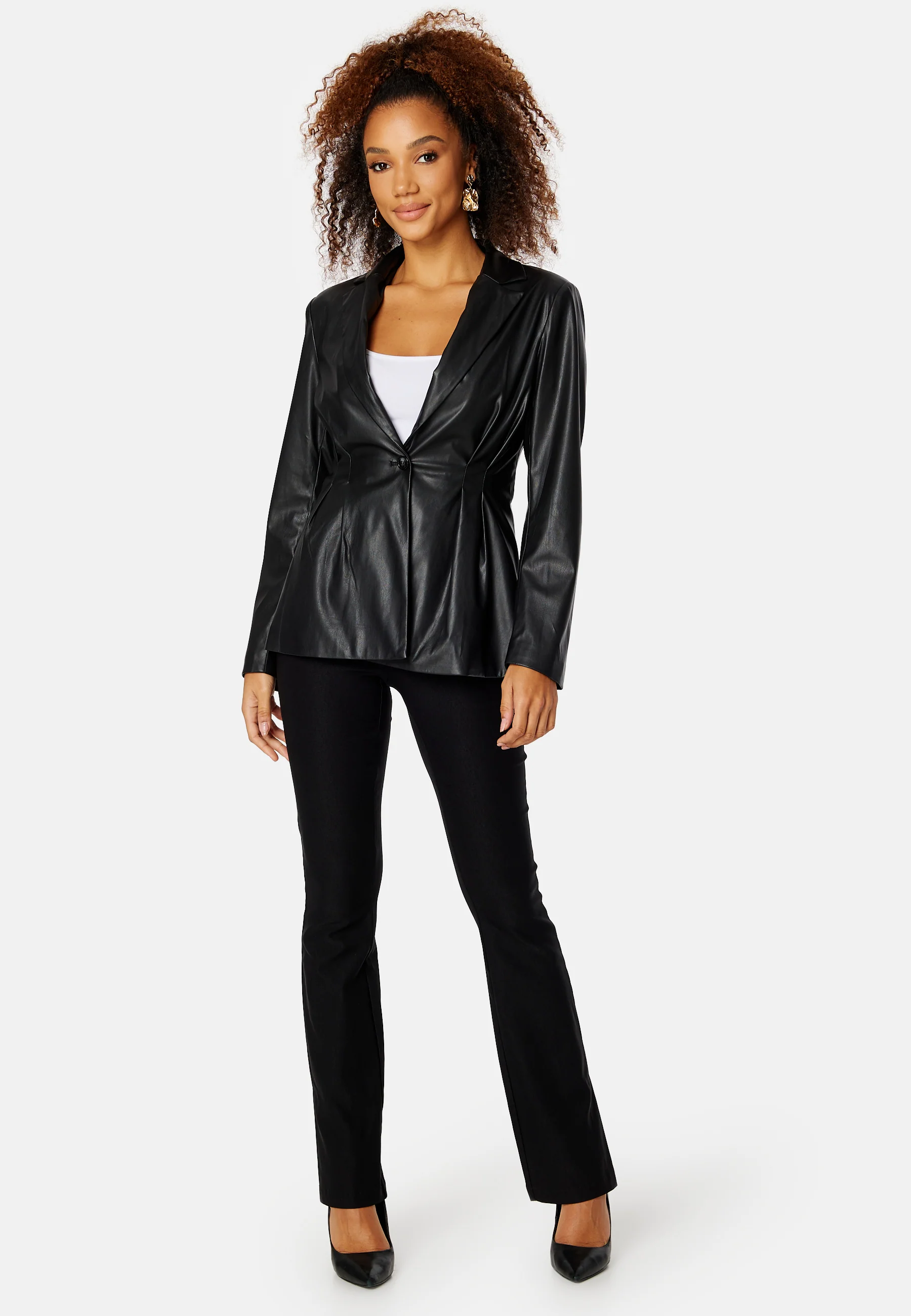 Leia slit stretch pants - Image 2