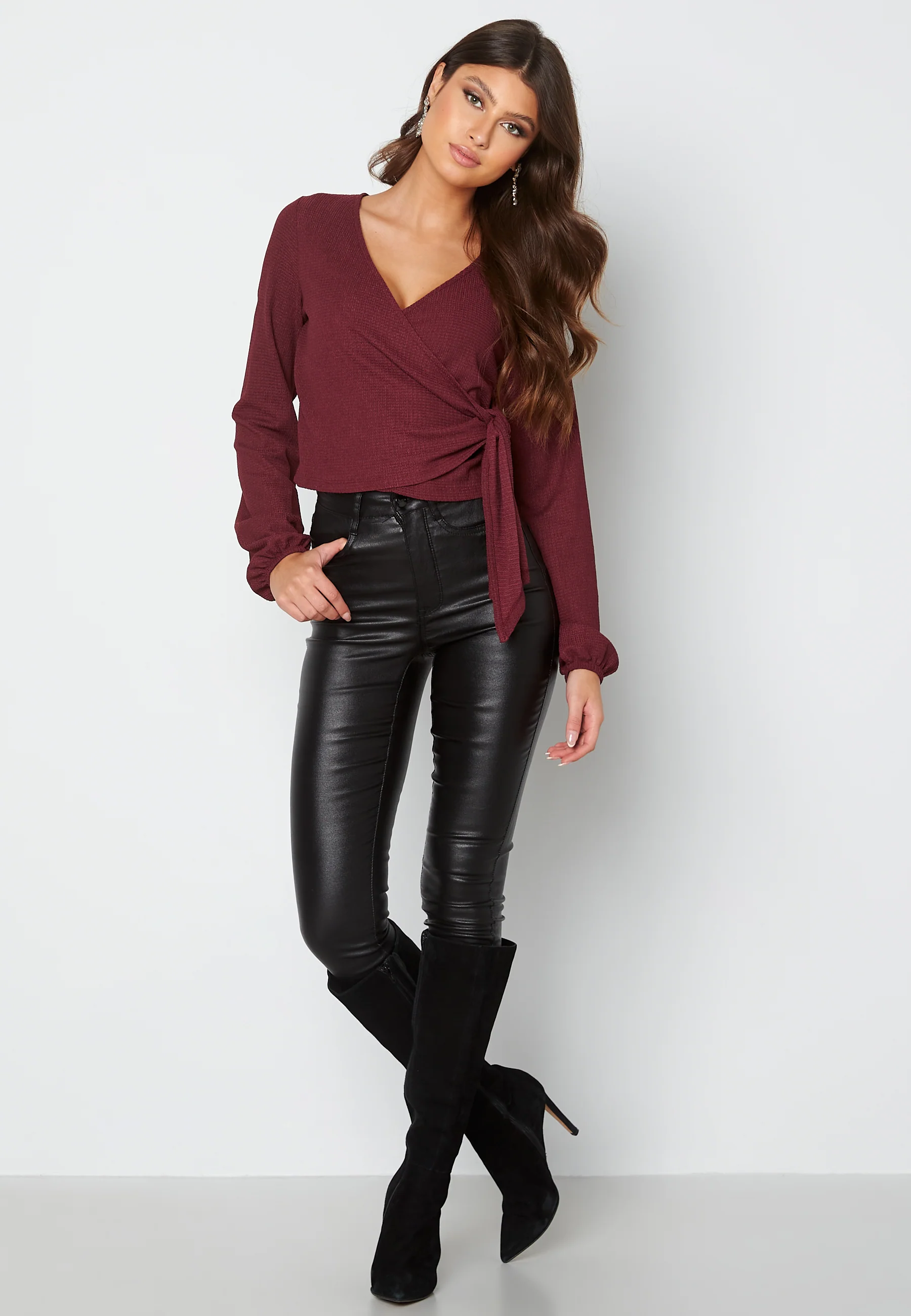 Leighton wrap top - Image 2