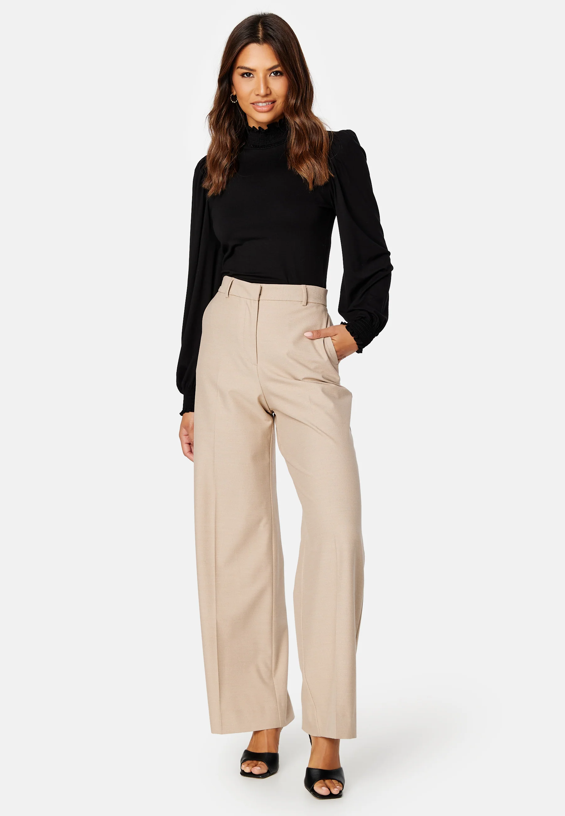 Lelva L/S Smock Top - Image 2