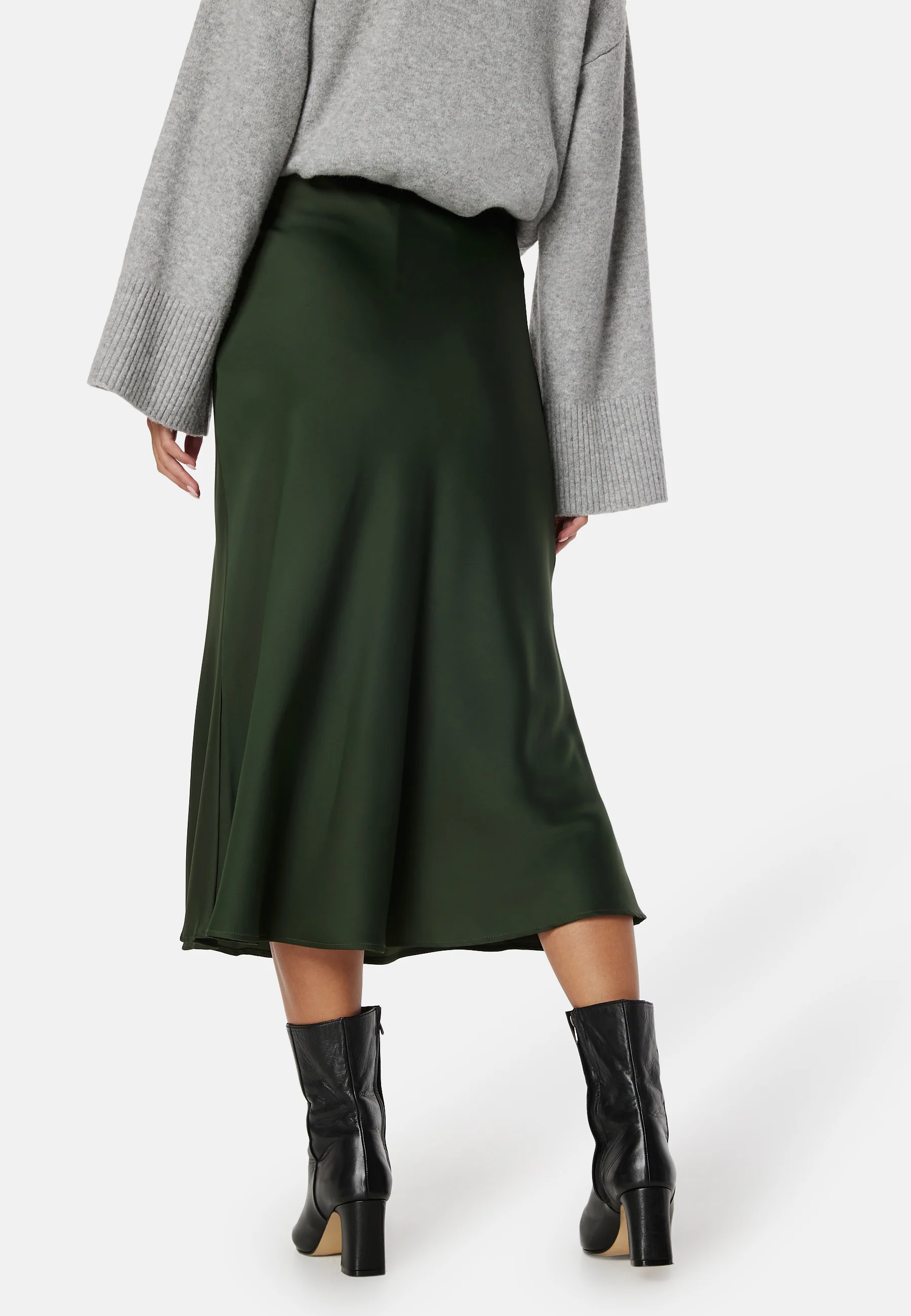 Lena High Waist Midi Skirt - Image 2