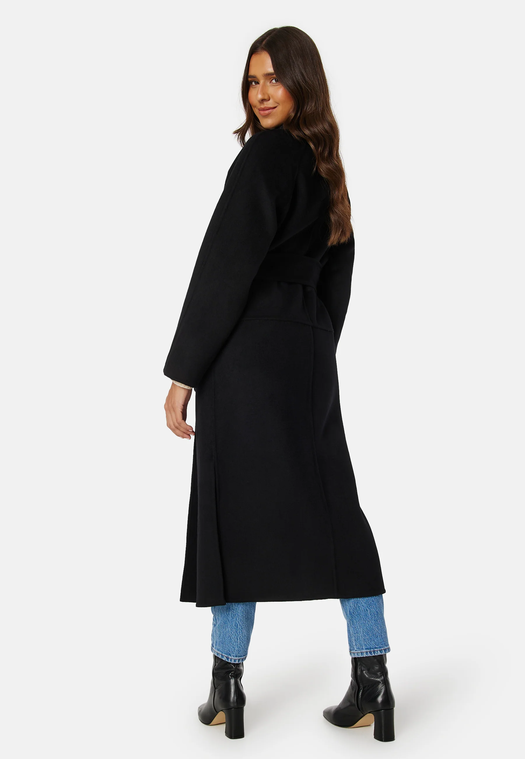 Leslie Belted Wool Coat - Image 3