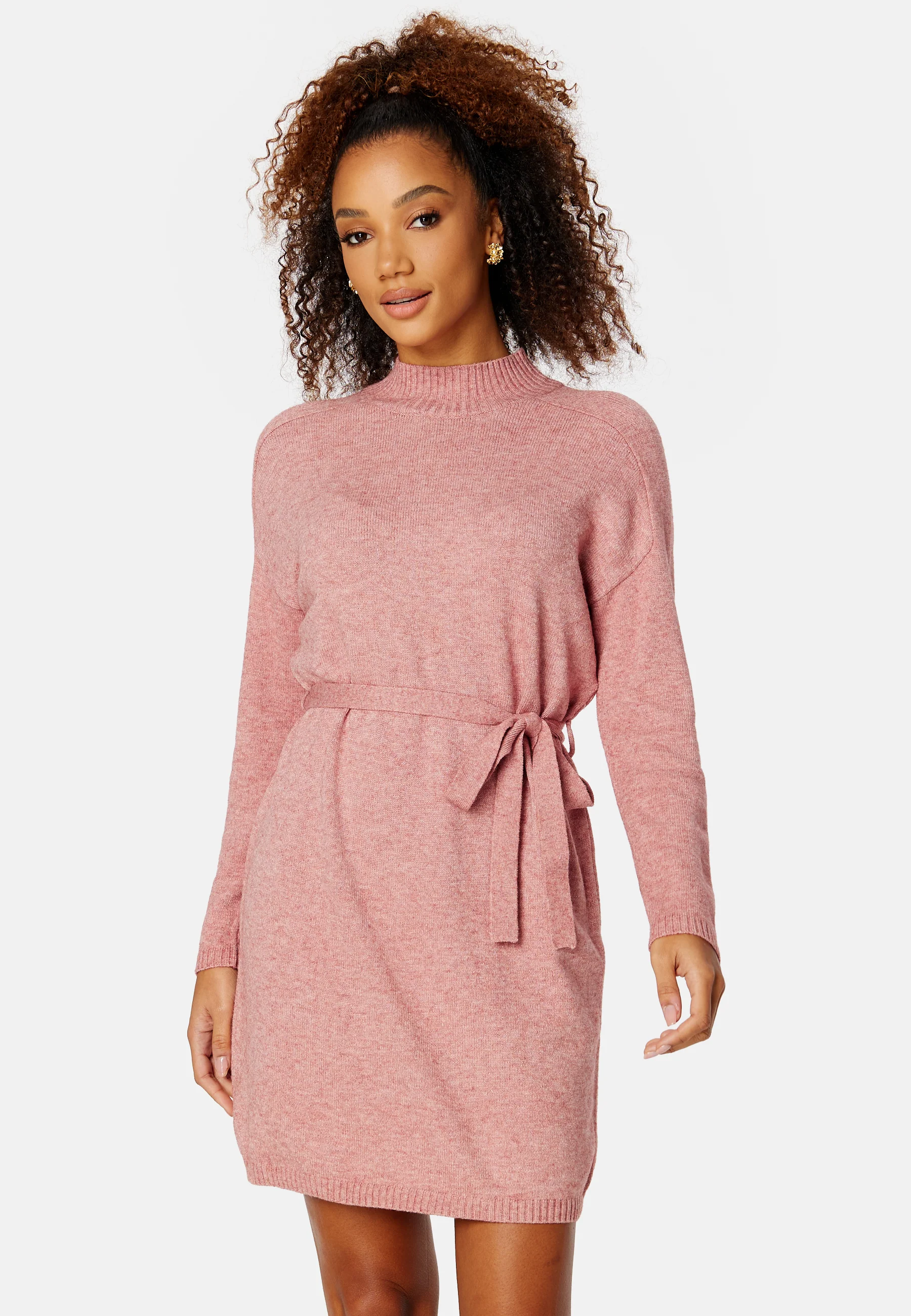 Leva L/S Belt Dress